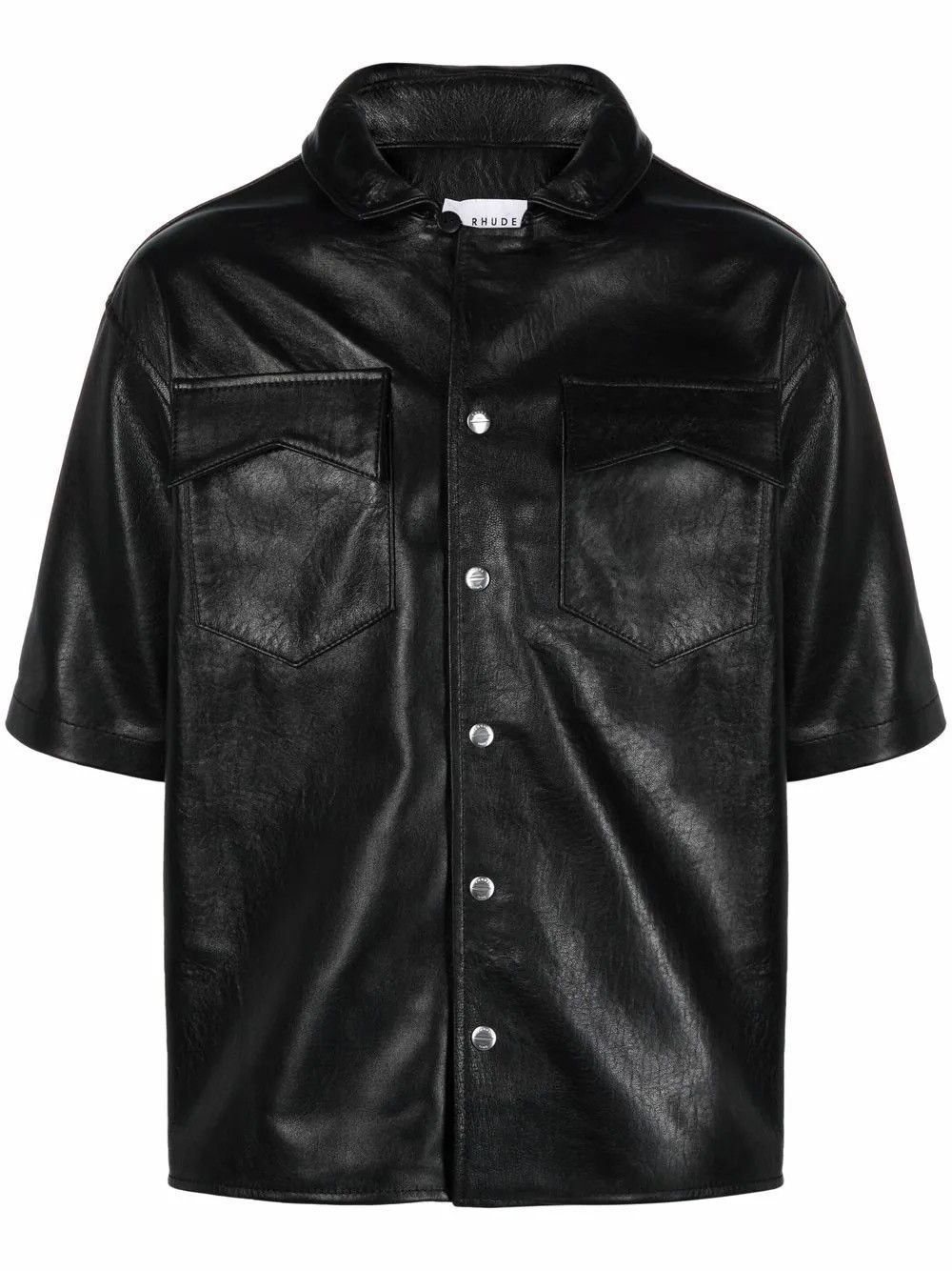 Rhude Rhude Leather over shirt Size US L / EU 52-54 / 3 - 1 Thumbnail