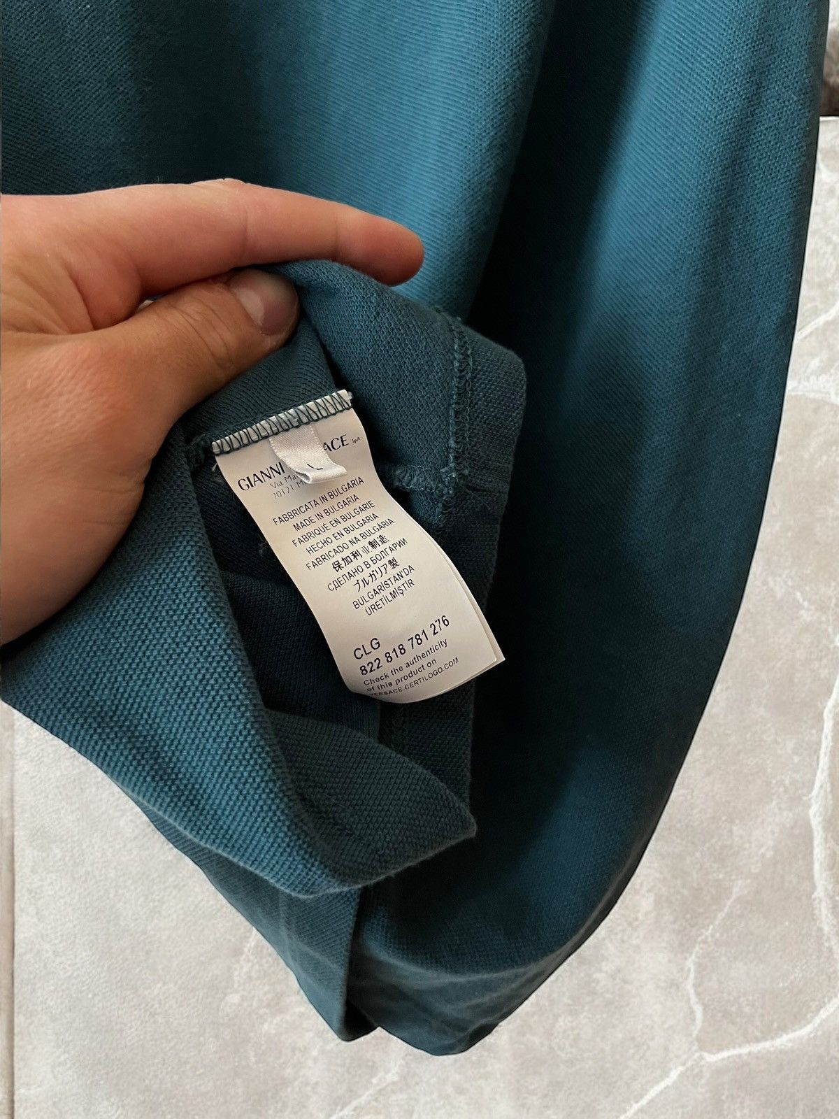 Versace VERSACE COLLECTION Big MEDUZA POLO tee T shirt gianni logo Size US L / EU 52-54 / 3 - 7 Thumbnail
