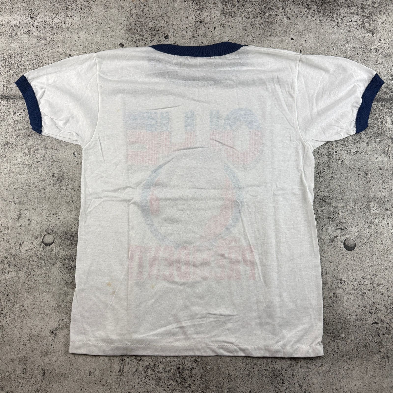 Vintage Vintage Ollie For President Ringer Shirt Size Medium Size US M / EU 48-50 / 2 - 6 Thumbnail