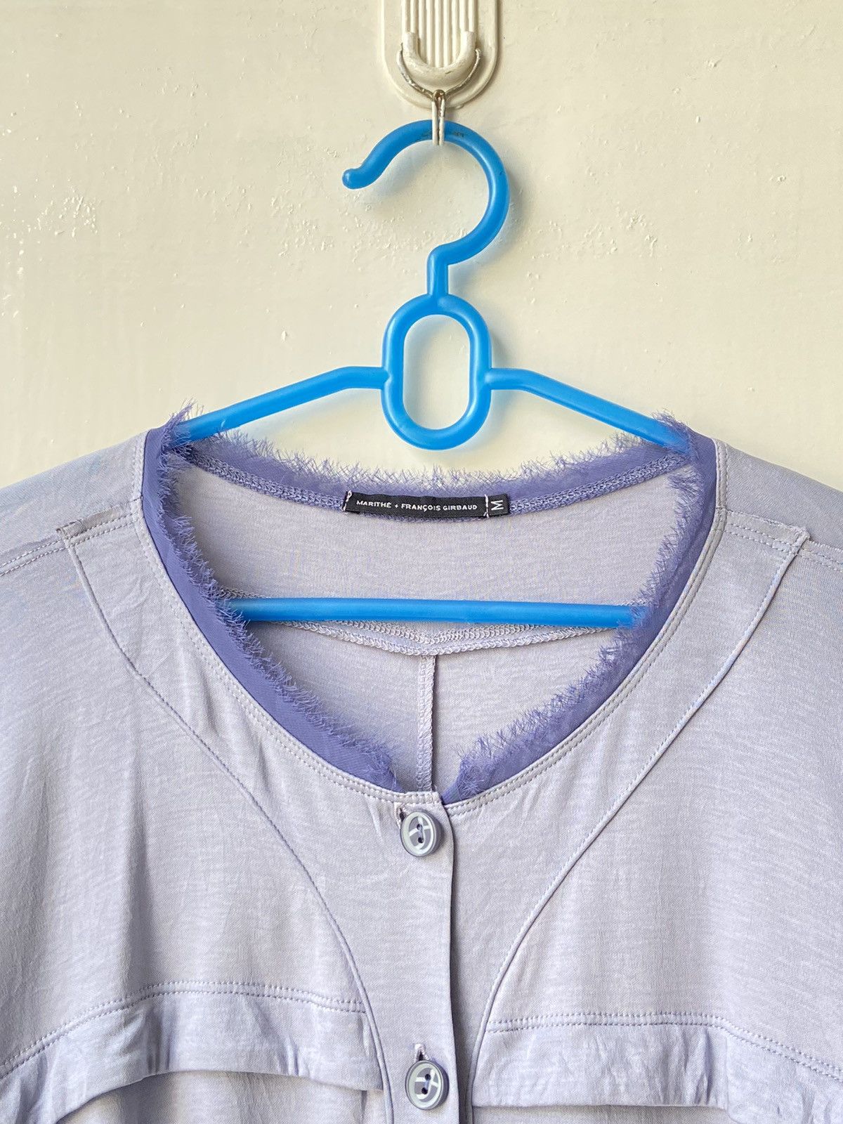 Marithe + Francois Girbaud Marithe Francois Girbaud Blue Shirt Size S / US 4 / IT 40 - 4 Thumbnail