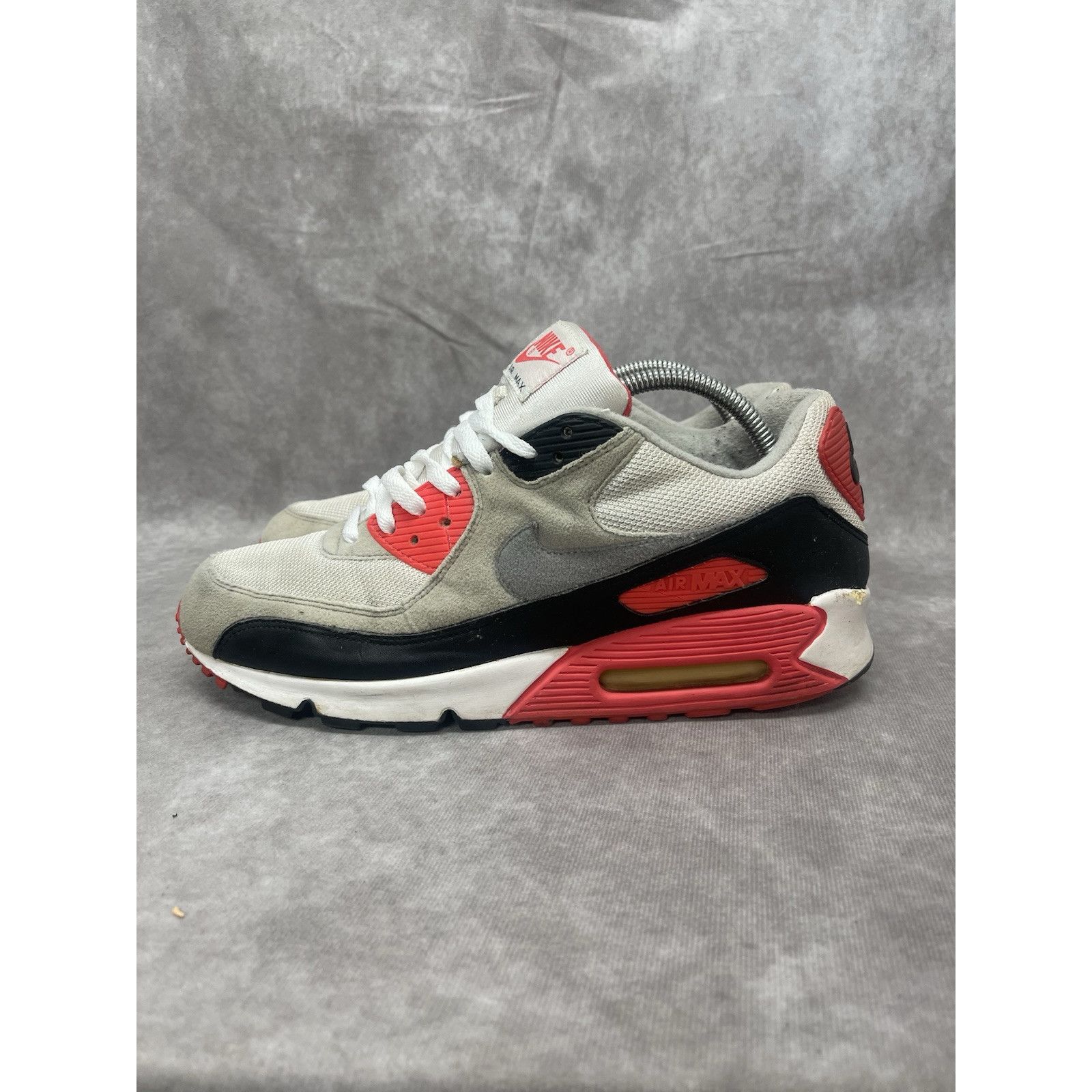 Nike Vintage Nike Air Max 90 Infrared OG Sneaker Shoes 313096-101 Size US 10.5 / EU 43-44 - 3 Thumbnail