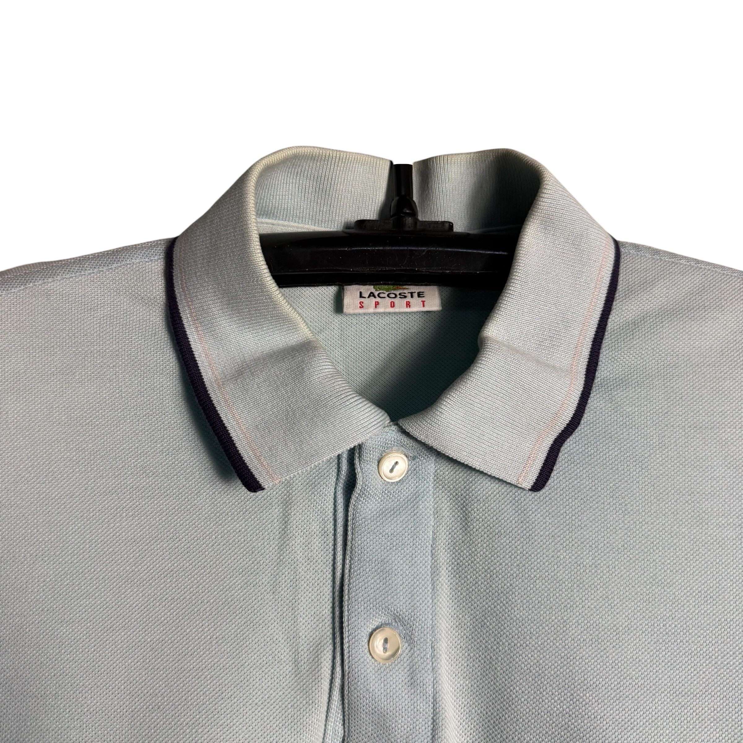 Lacoste 🔥RARE🔥Vintage Lacoste Sport Single Pocket Polo Shirt Size US XXL / EU 58 / 5 - 4 Thumbnail
