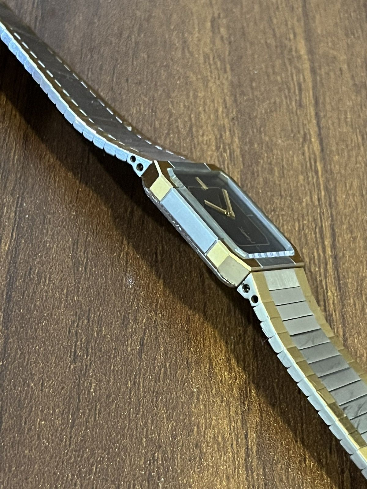 Yves Saint Laurent vintage ysl three-tone quartz yves saint laurent watch Size ONE SIZE - 4 Thumbnail