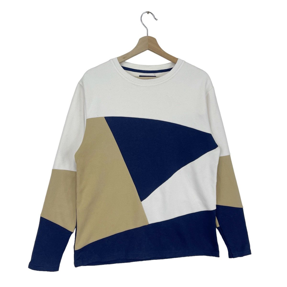 SHIPS Ships Japan Wide Cut Colourblock Sweatshirt Size US M / EU 48-50 / 2 - 5 Thumbnail