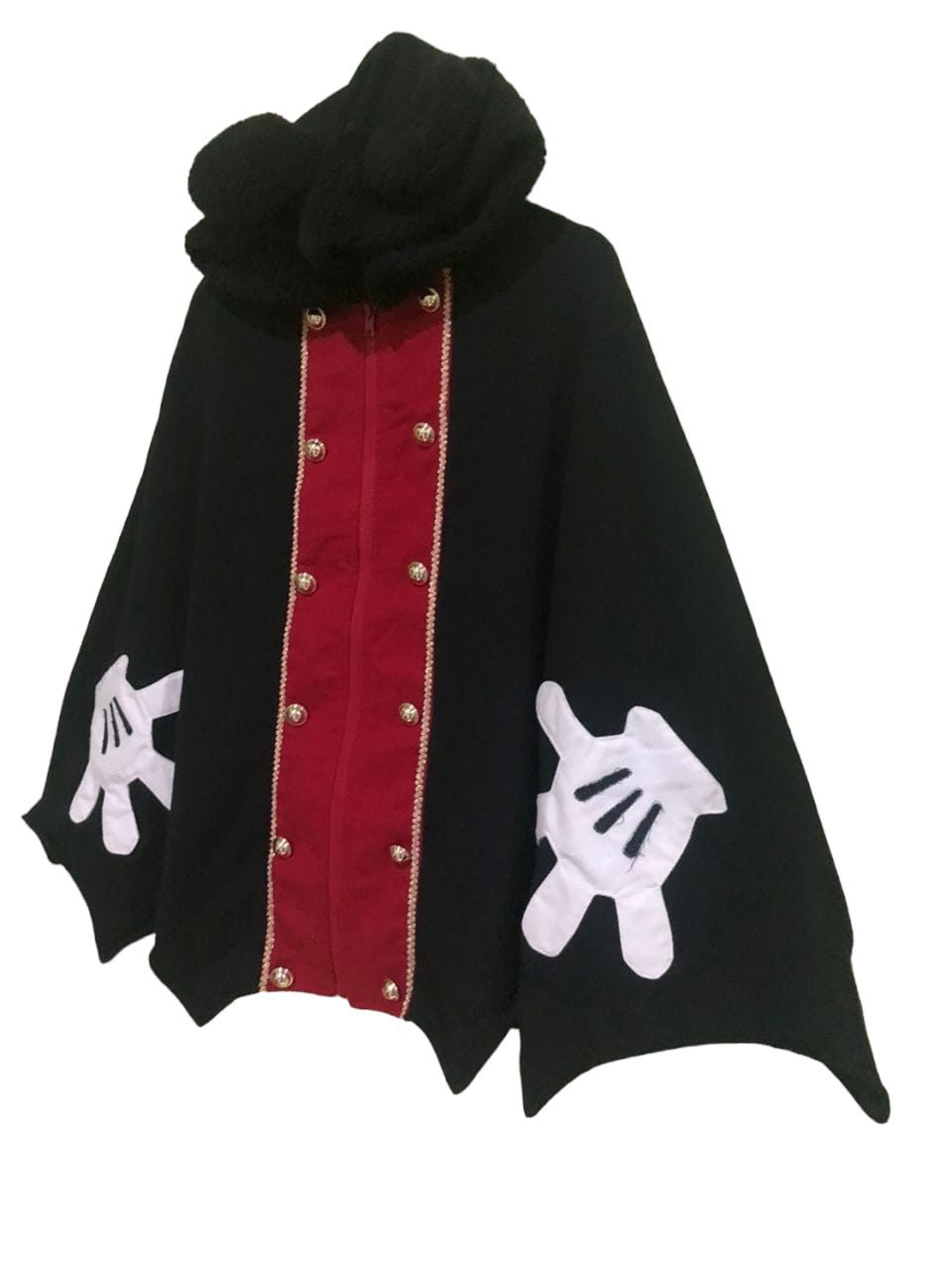 Disney Mickey Mouse Putumayo Halloween Poncho Black Saiz M Size US M / EU 48-50 / 2 - 4 Thumbnail