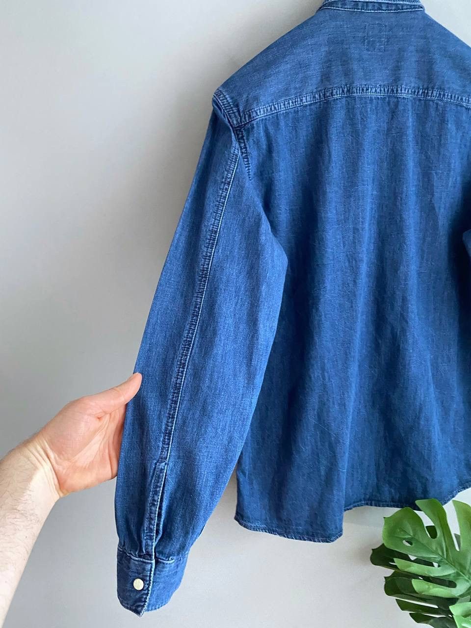 Boggi Boggi Milano Men's Blue Denim Shirt, Size M Size US M / EU 48-50 / 2 - 15 Thumbnail