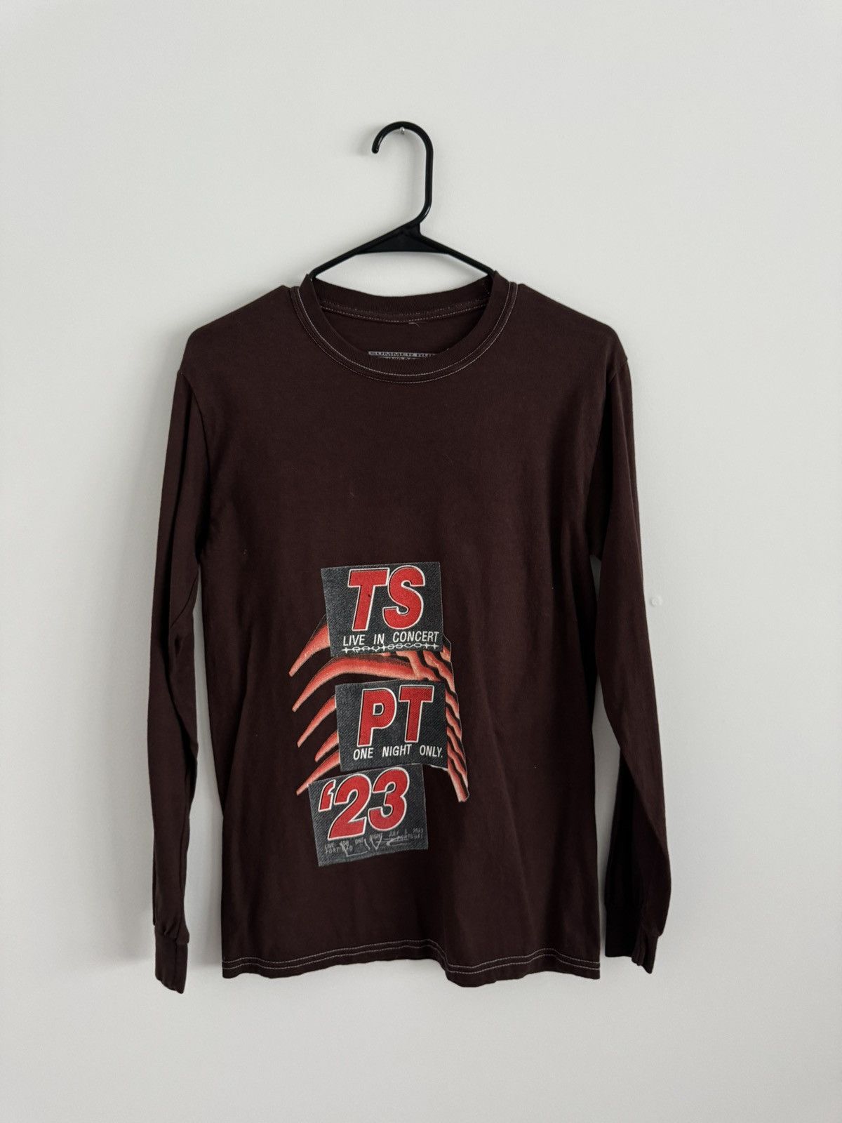 Travis Scott Travis Scott Portugal Concert Longsleeve Size Small Size US S / EU 44-46 / 1 - 1 Thumbnail