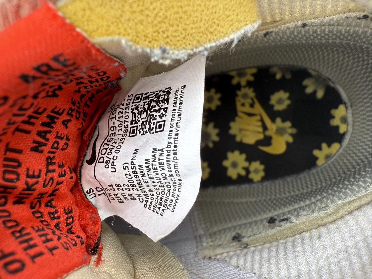 Nike NIKE BLAZER MID ‘77 JUMBO SUNFLOWERS Size US 10 / EU 43 - 5 Thumbnail