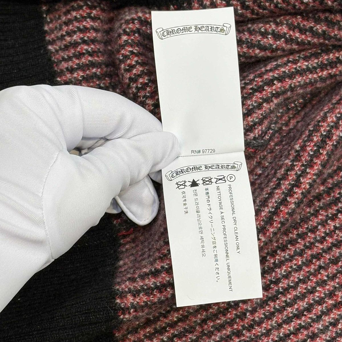 Chrome Hearts Chrome Hearts Mama Tried Scroll Labe Cardigan red/black Size US XL / EU 56 / 4 - 10 Thumbnail