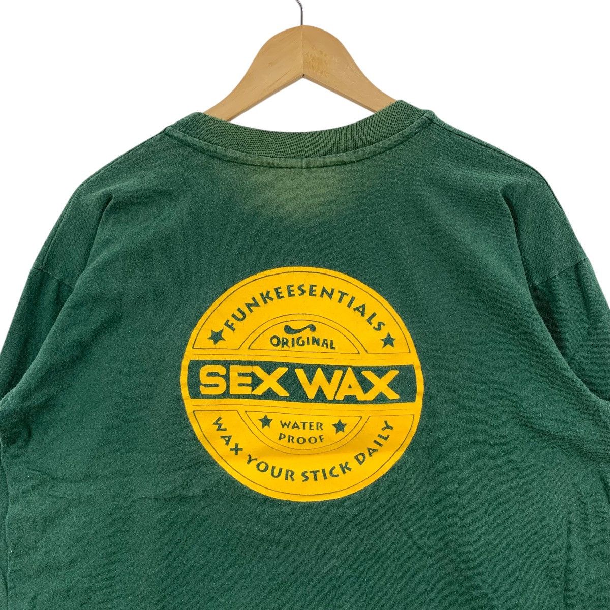 Vintage Vintage 90s SEX WAX Funkeesentials Long Sleeve Tshirt Size US L / EU 52-54 / 3 - 2 Thumbnail