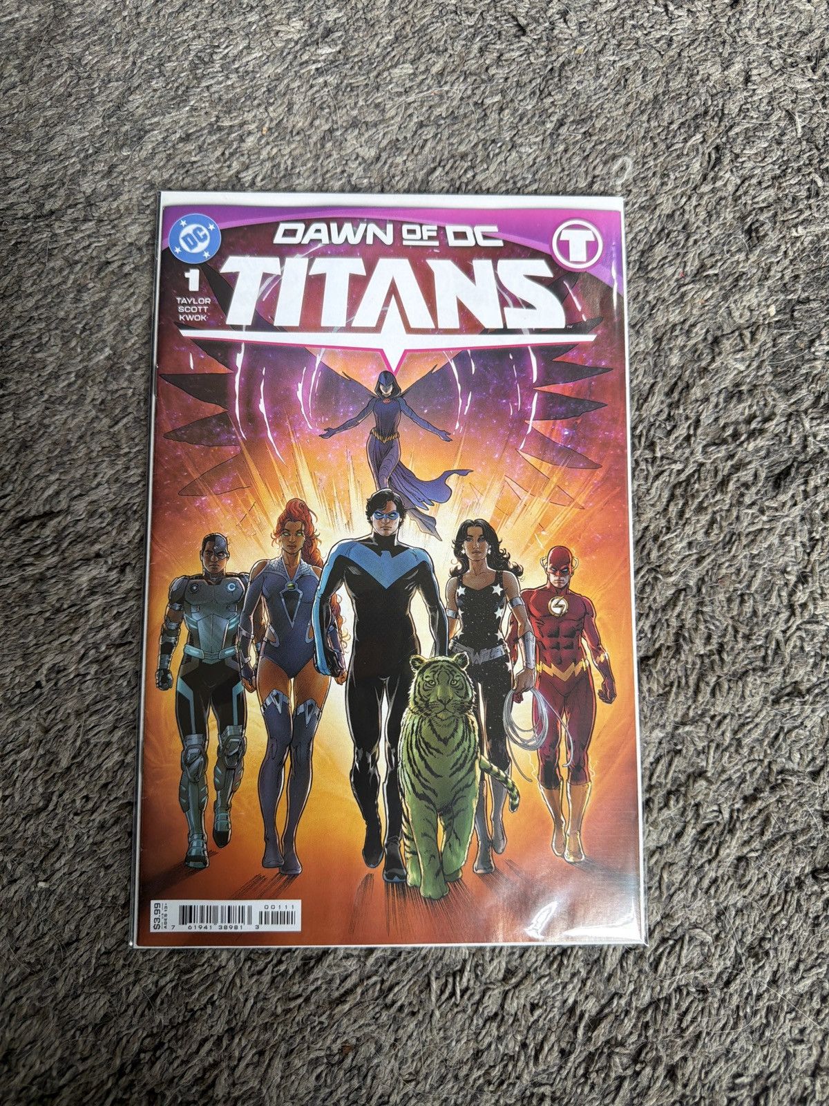 DC Comics 2025 DC Comics Titans #1 Out Of The Shadows Part 1 Comic Size ONE SIZE - 1 Thumbnail