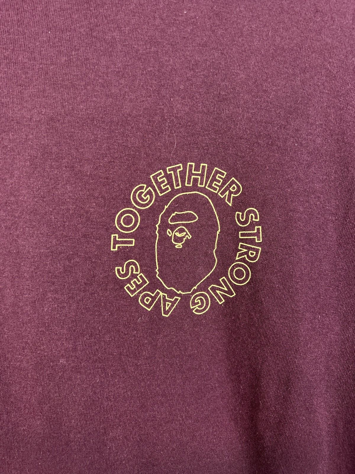 Bape A Bathing Ape SS19 ATS Apes Together Strong Long Sleeve Size US M / EU 48-50 / 2 - 2 Thumbnail