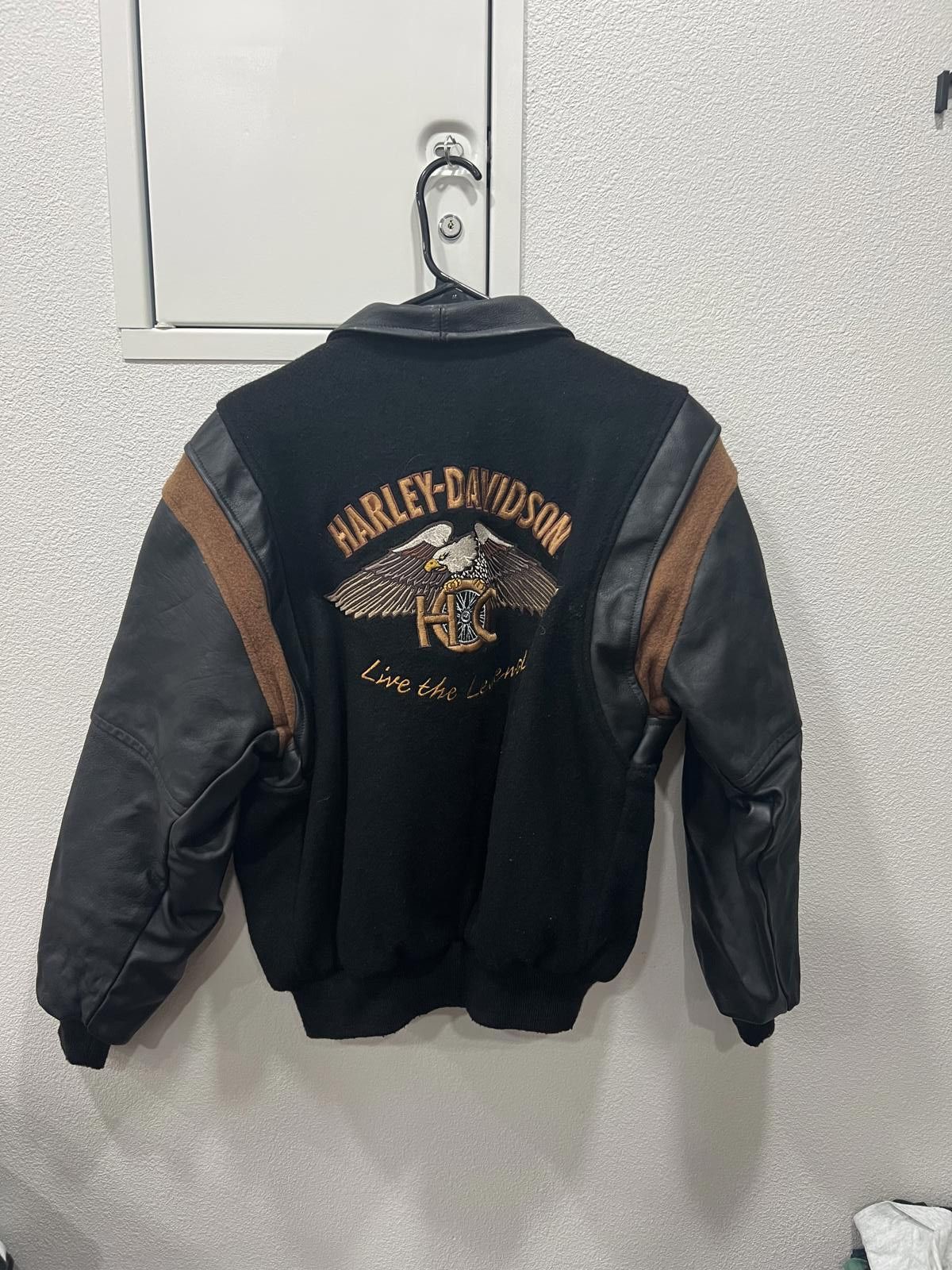 Harley Davidson 90s Harley Davidson Varsity Jacket Size US S / EU 44-46 / 1 - 4 Thumbnail