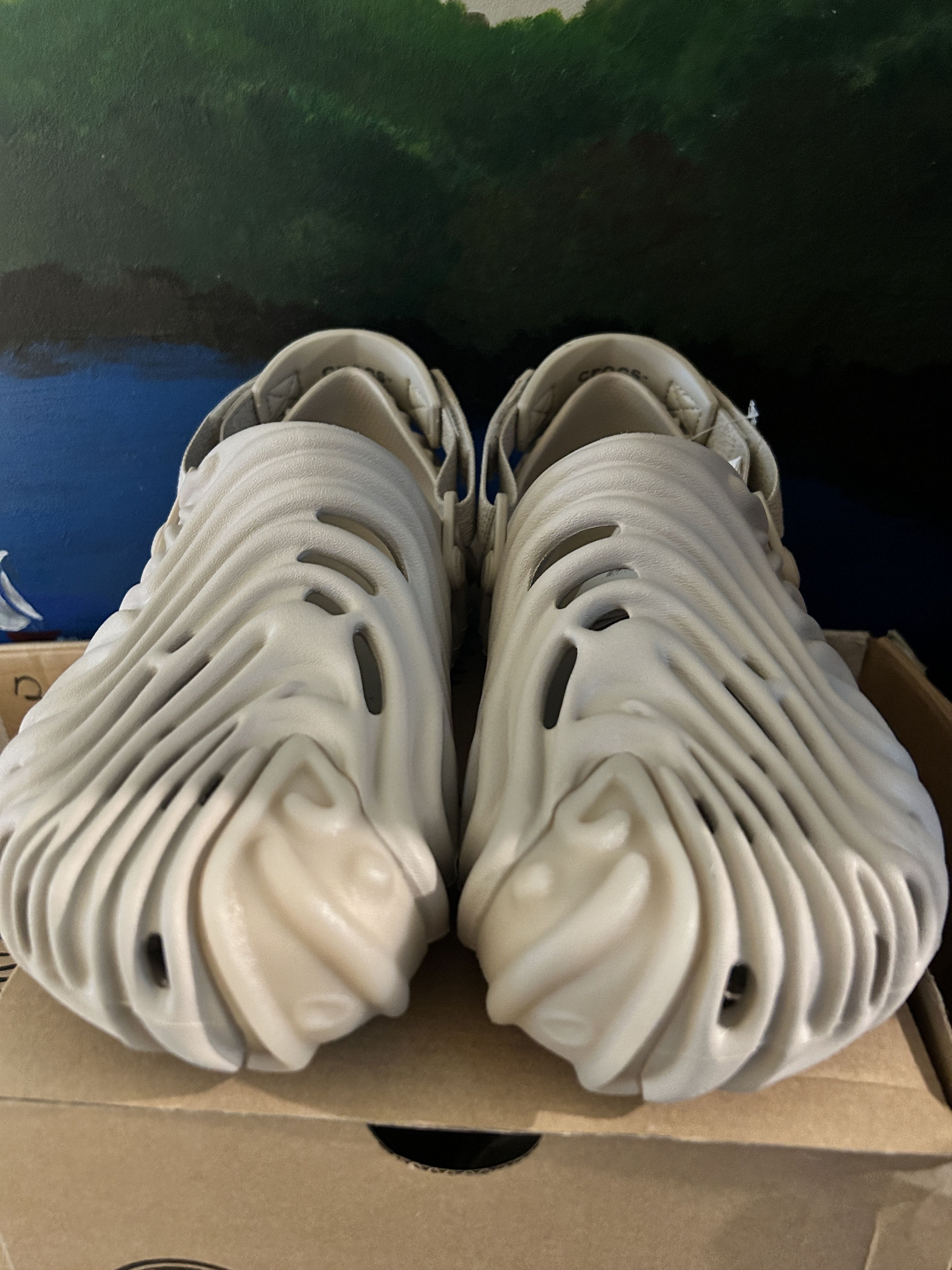 image of Crocs Pollex Clog By he Bembury Horchata Shoes, Men's (Size 10)