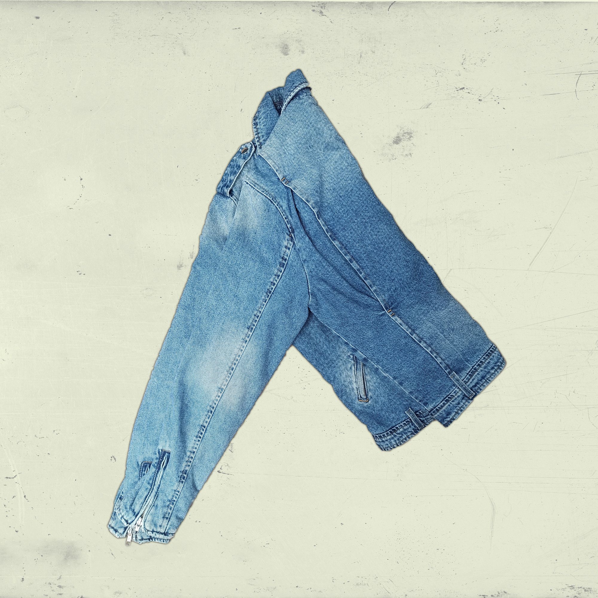 Zara Z1975 Zara Denim Biker Ramones Jacket Size US M / EU 48-50 / 2 - 5 Thumbnail