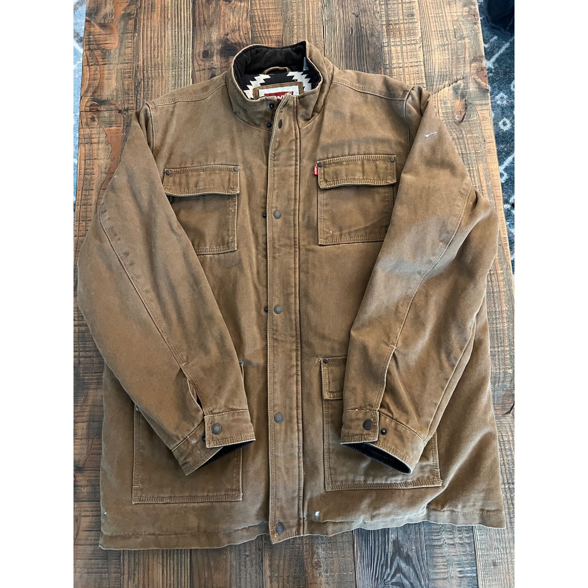 Vintage Levi’s Canvas Zip offers Up Jacket