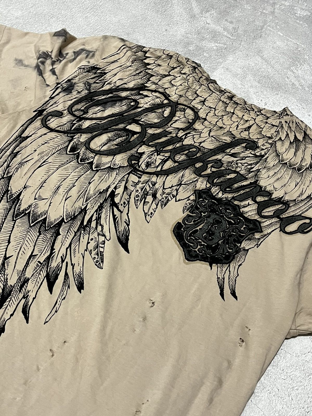 Japanese Brand Buckaroo Distressed Y2k Dragon Size US L / EU 52-54 / 3 - 9 Thumbnail