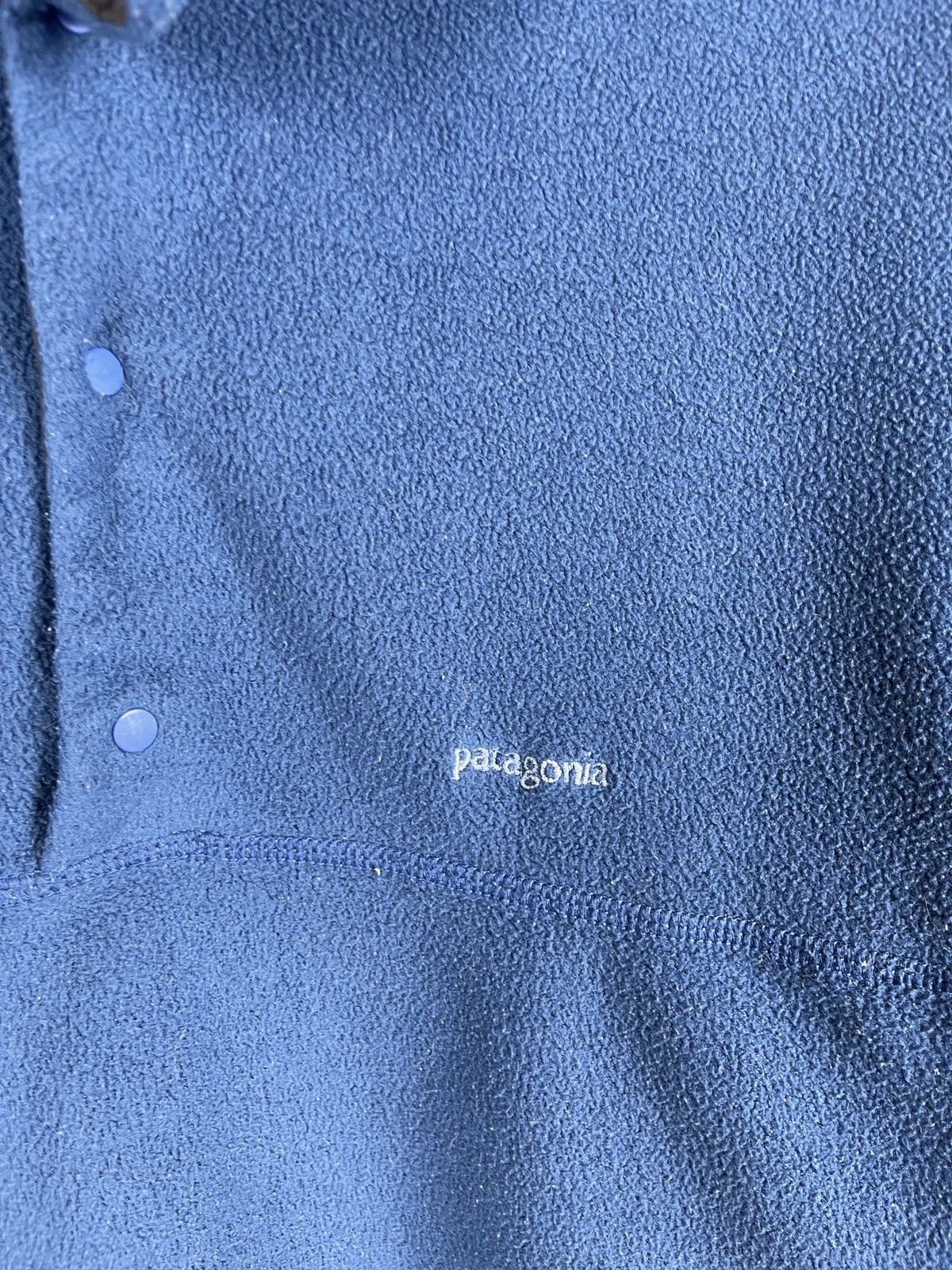 Patagonia Patagonia vintage blue snap-t fleece pullover sweater Size M / US 6-8 / IT 42-44 - 7 Thumbnail