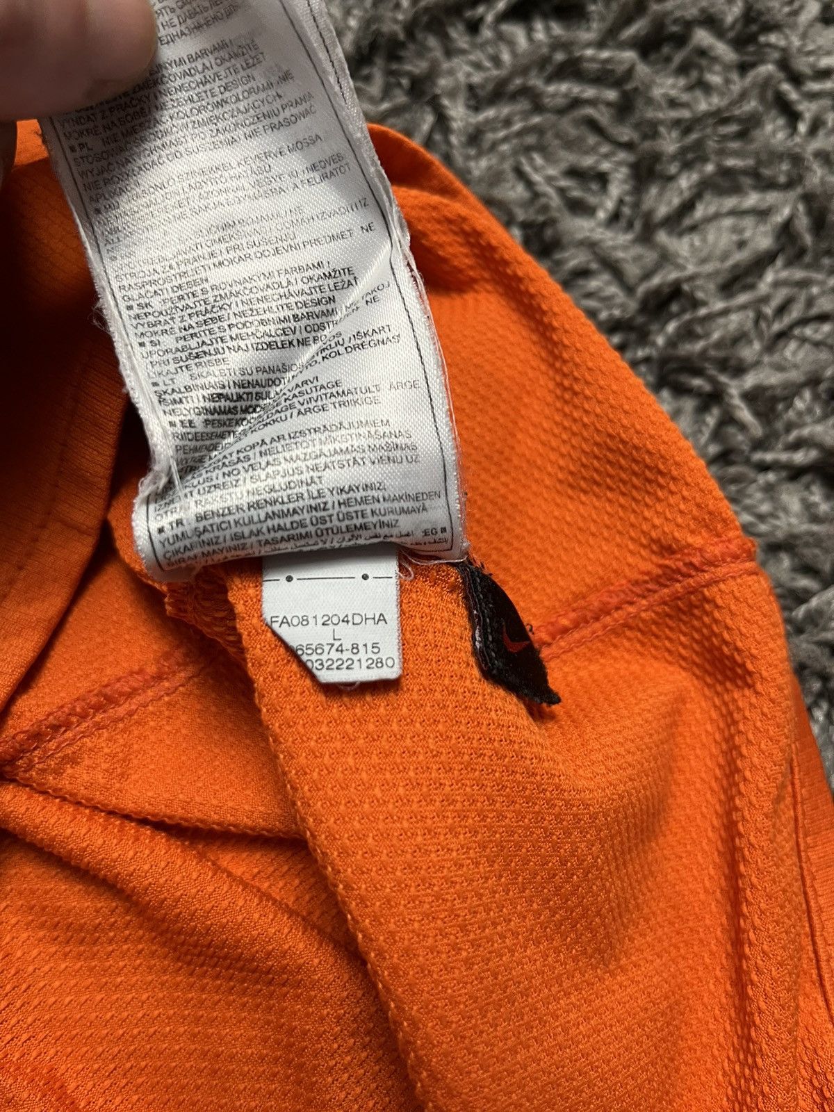 Nike Nike Netherlands 2008-2009 Home Jersey Holland L Size US L / EU 52-54 / 3 - 8 Thumbnail