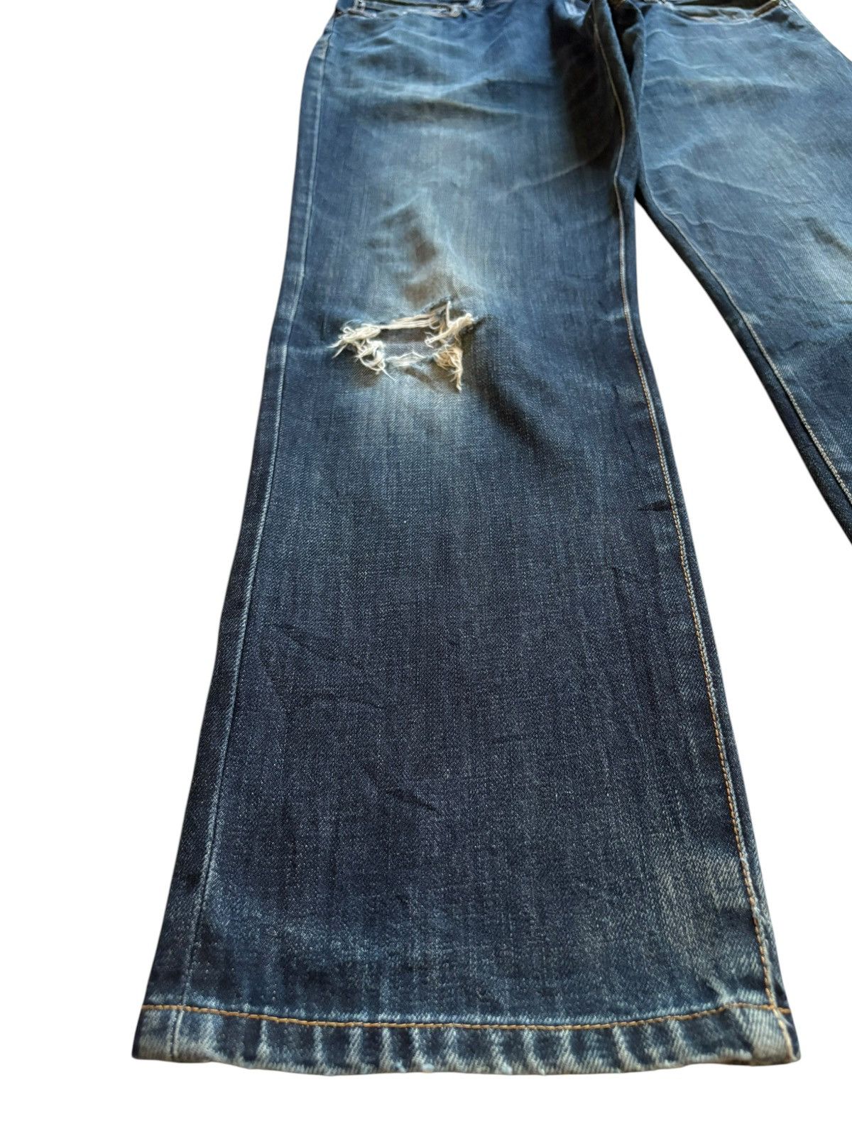 Stussy Vintage Stussy Button Fly Mud Wash Distressed Jeans Size US 34 / EU 50 - 6 Thumbnail