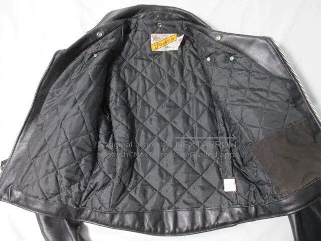Schott Schott 618 Cable-stayed leather, heavy cowhide Size US S / EU 44-46 / 1 - 4 Thumbnail