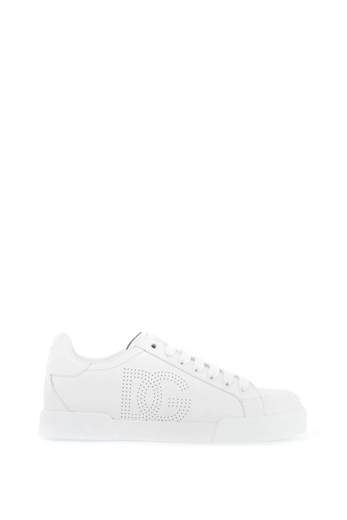 o1s22i1n1024 Portofino Leather Sneakers in White
