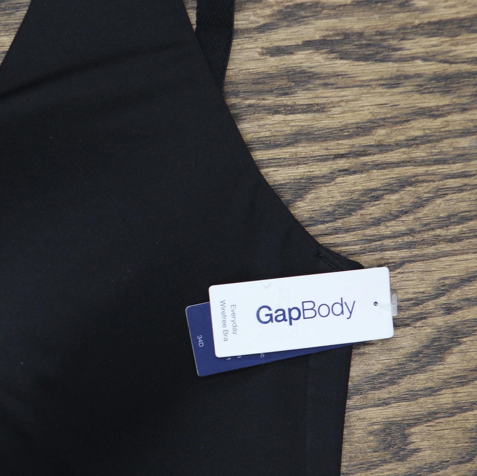 Gap Nwt Gap Body Womens Essentials Wireless Bra True Black 34d Size ONE SIZE - 3 Thumbnail