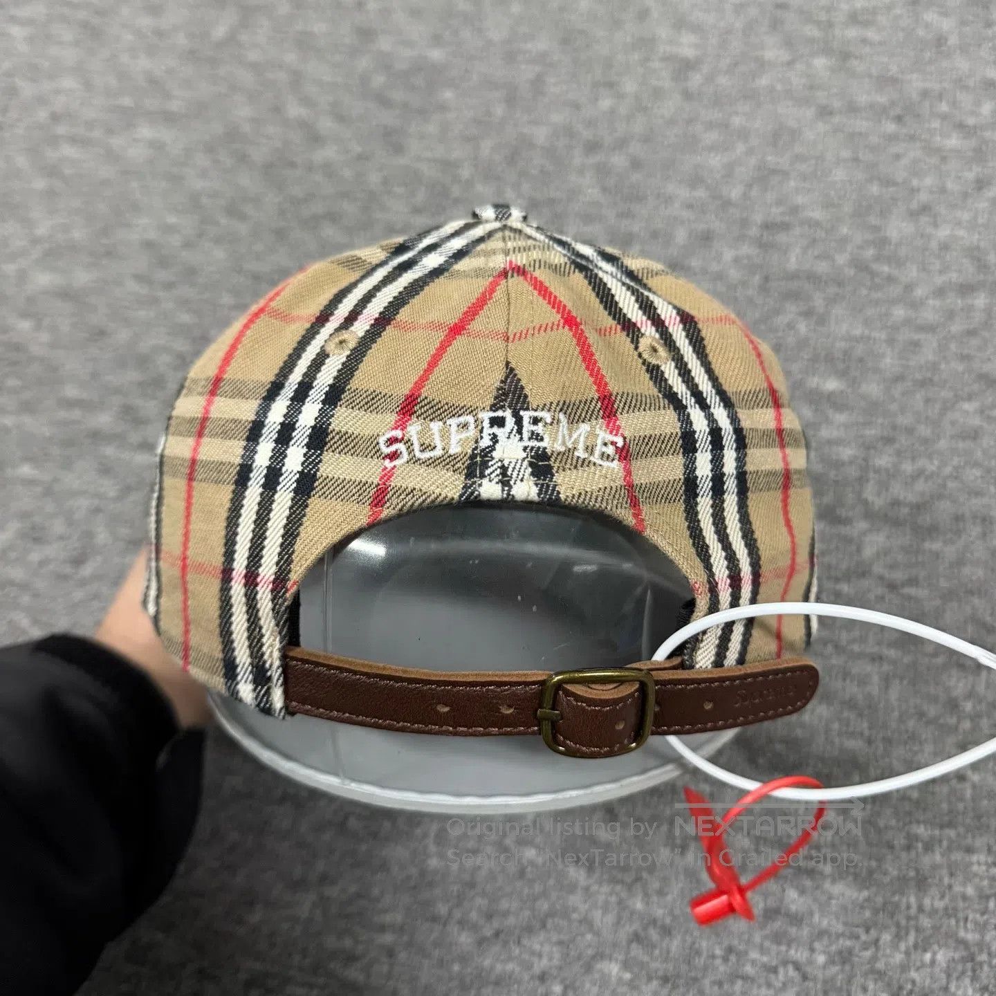 Burberry BURBERRY War Horse embroidery letter logo Classic checkere Size ONE SIZE - 4 Thumbnail