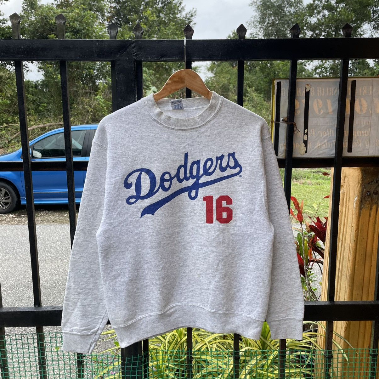 Salem Sportswear 🔥Vintage 1995 Salem Sportswear LA Dodgers Nomo Sweatshirts Size US S / EU 44-46 / 1 - 1 Thumbnail