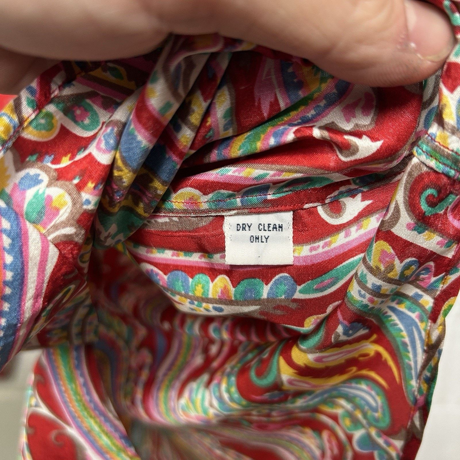 Ralph Lauren Vintage Polo Ralph Lauren 100% Silk Button-Down “Paisley” Size US M / EU 48-50 / 2 - 7 Thumbnail