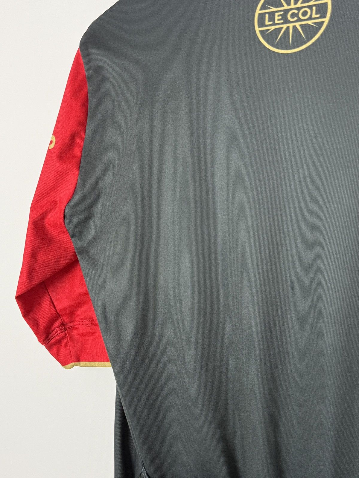 Other Le Col by Bradley Wiggins Gray Red Cycling Jersey L Size US L / EU 52-54 / 3 - 7 Thumbnail