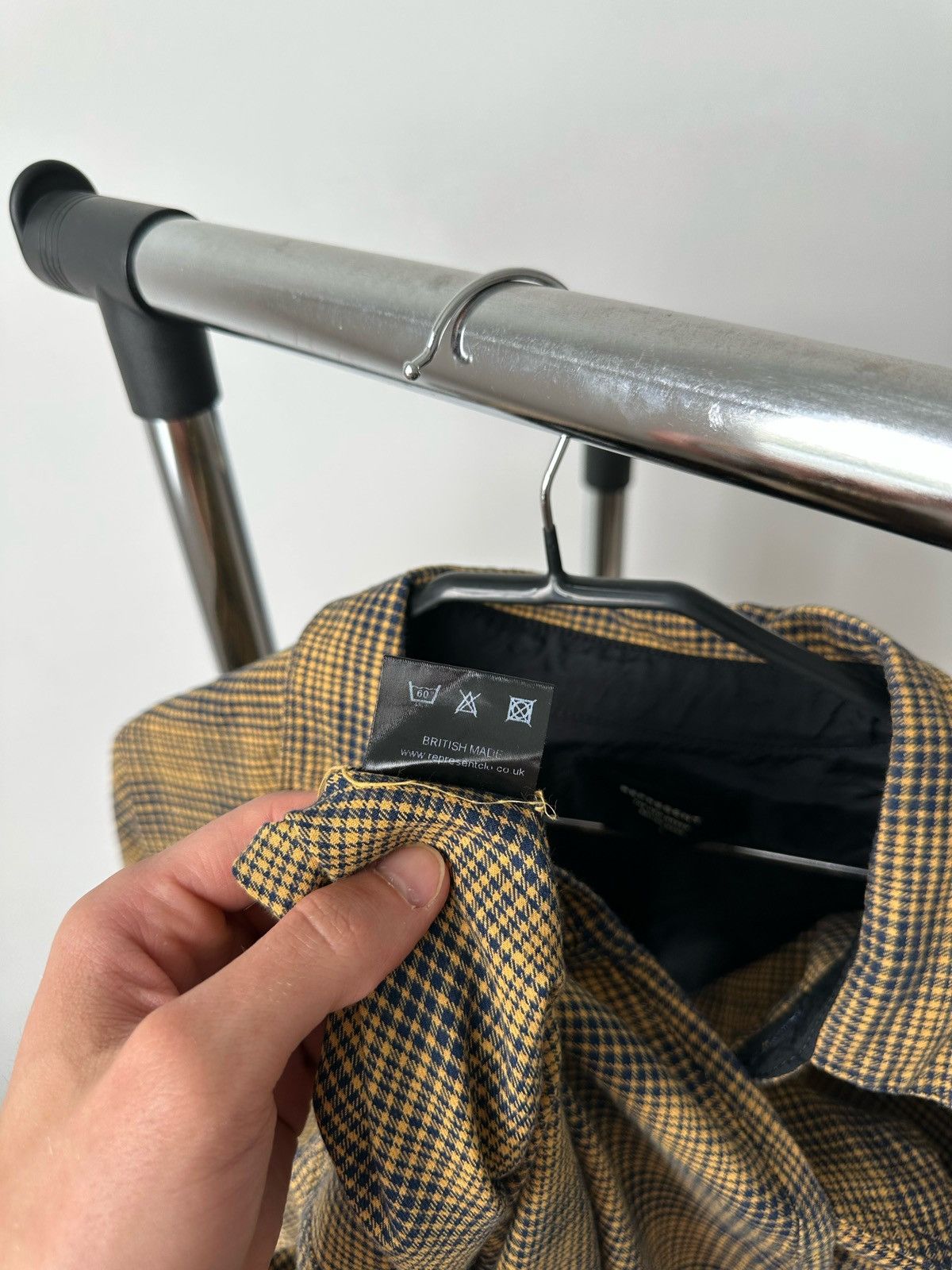Represent Clo. Represent Flannel Checked Overshirt Button Up Shirt Size US L / EU 52-54 / 3 - 8 Thumbnail
