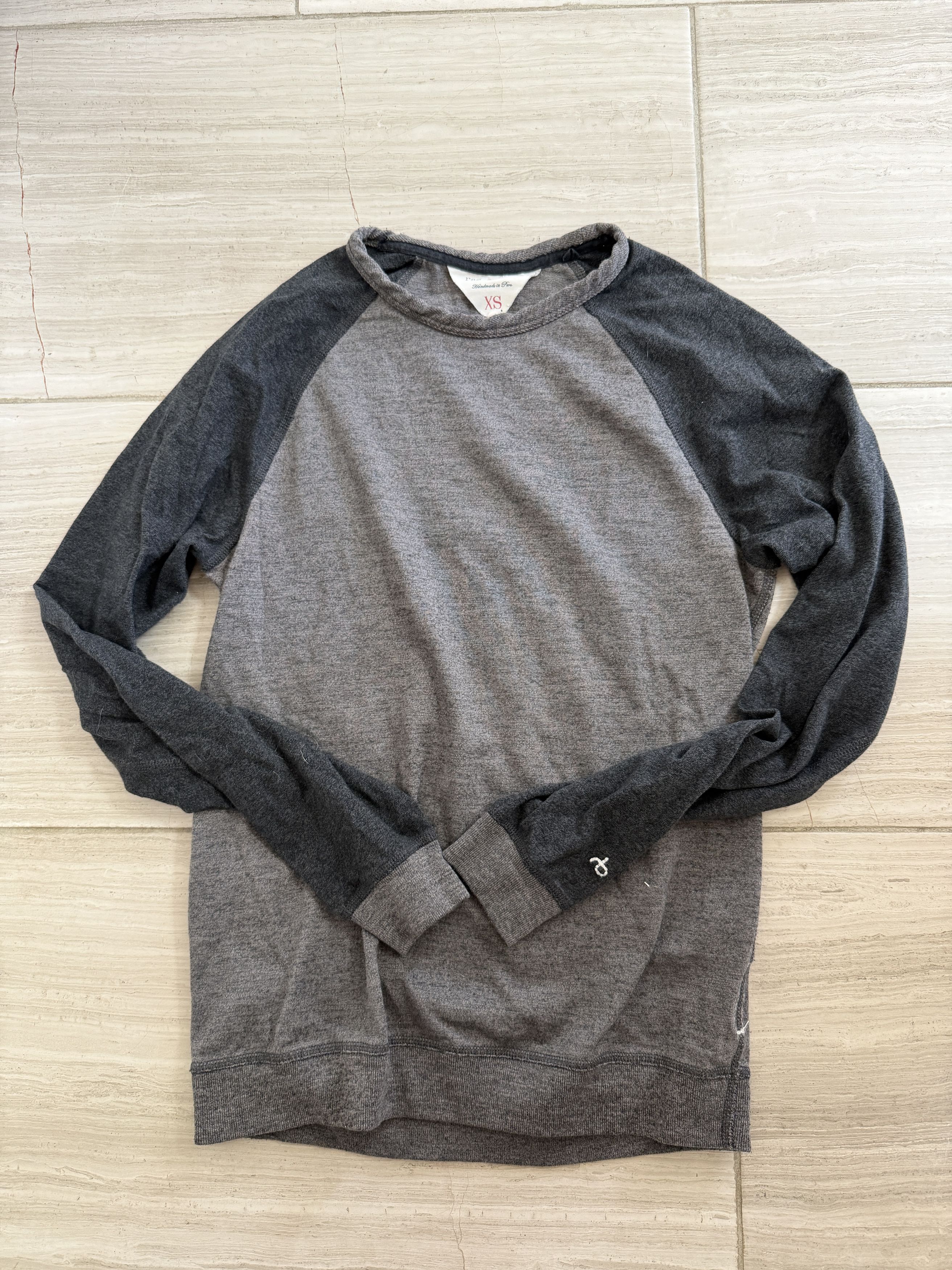 Rag & Bone Rag & Bone Cotton Baseball Longsleeve Tee Size US XS / EU 42 / 0 - 1 Thumbnail