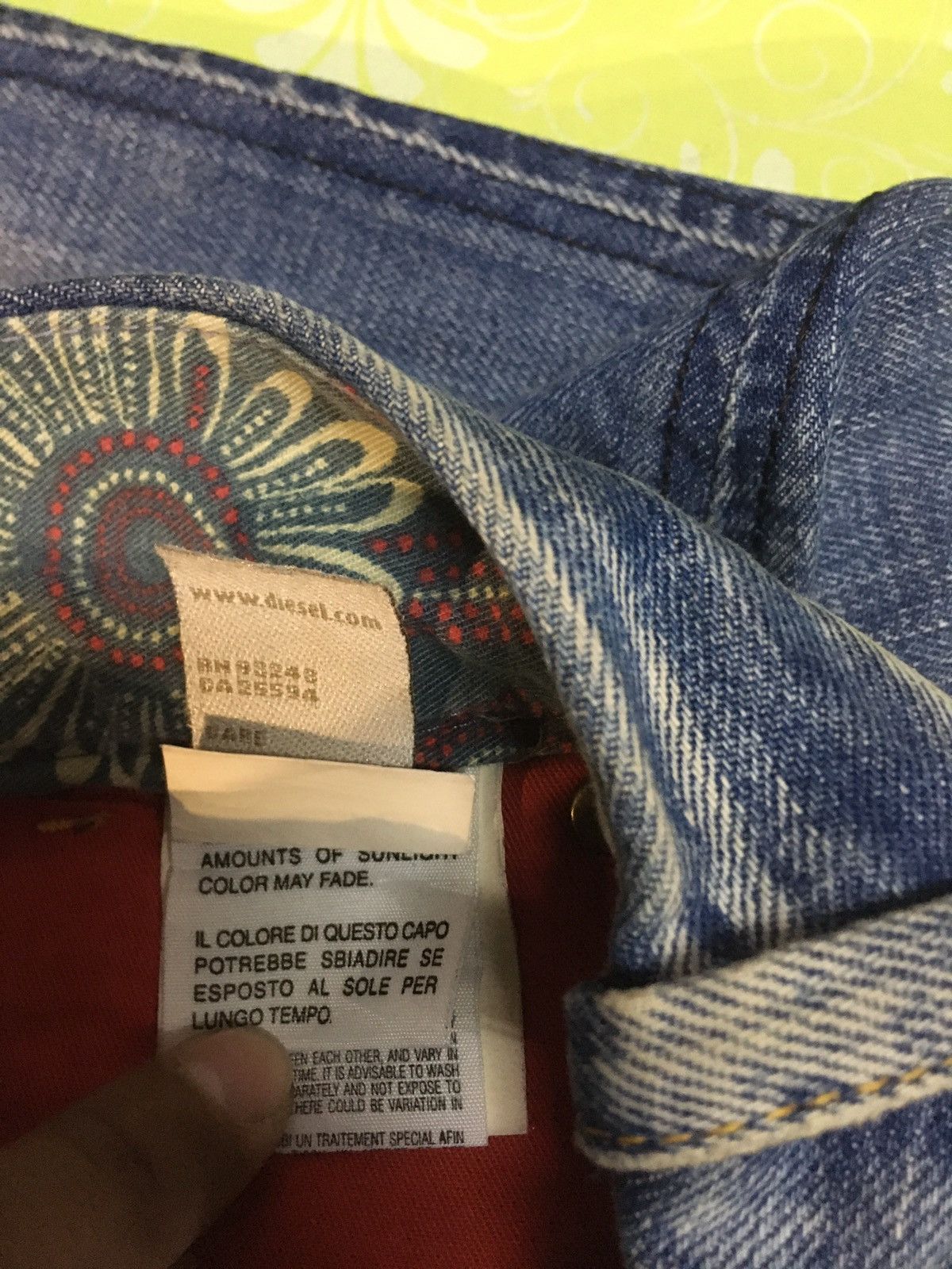 Diesel × Vintage Diesel wonnha Size 33" - 11 Thumbnail