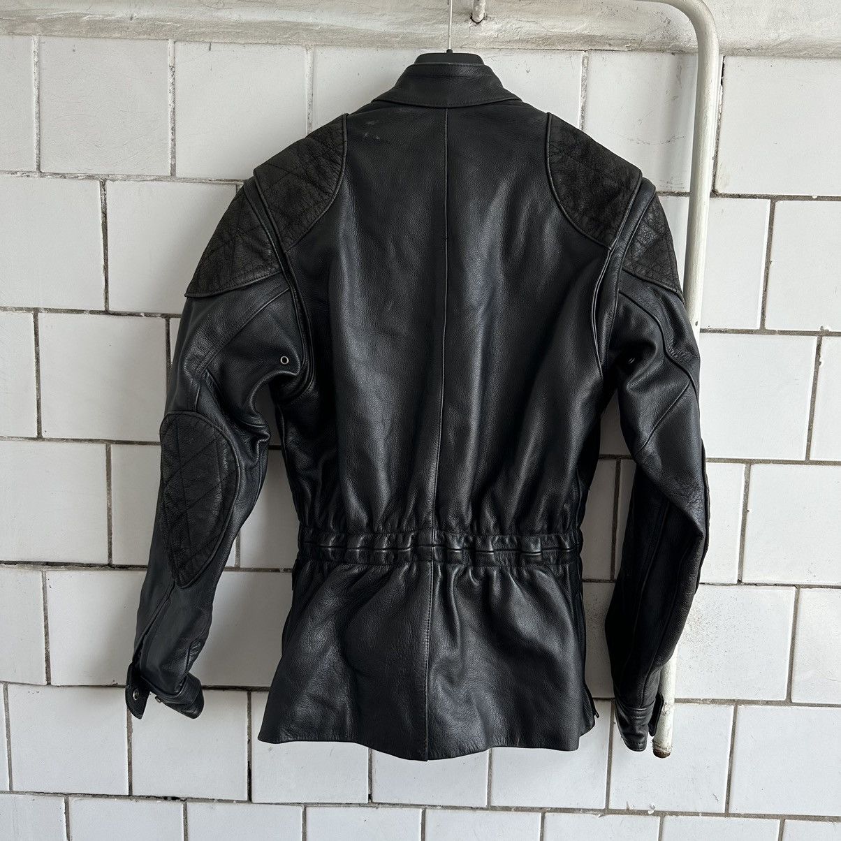 Vintage Vintage Moto Leather Jacket Tour Style USA 90s Y2K Size US XS / EU 42 / 0 - 2 Thumbnail