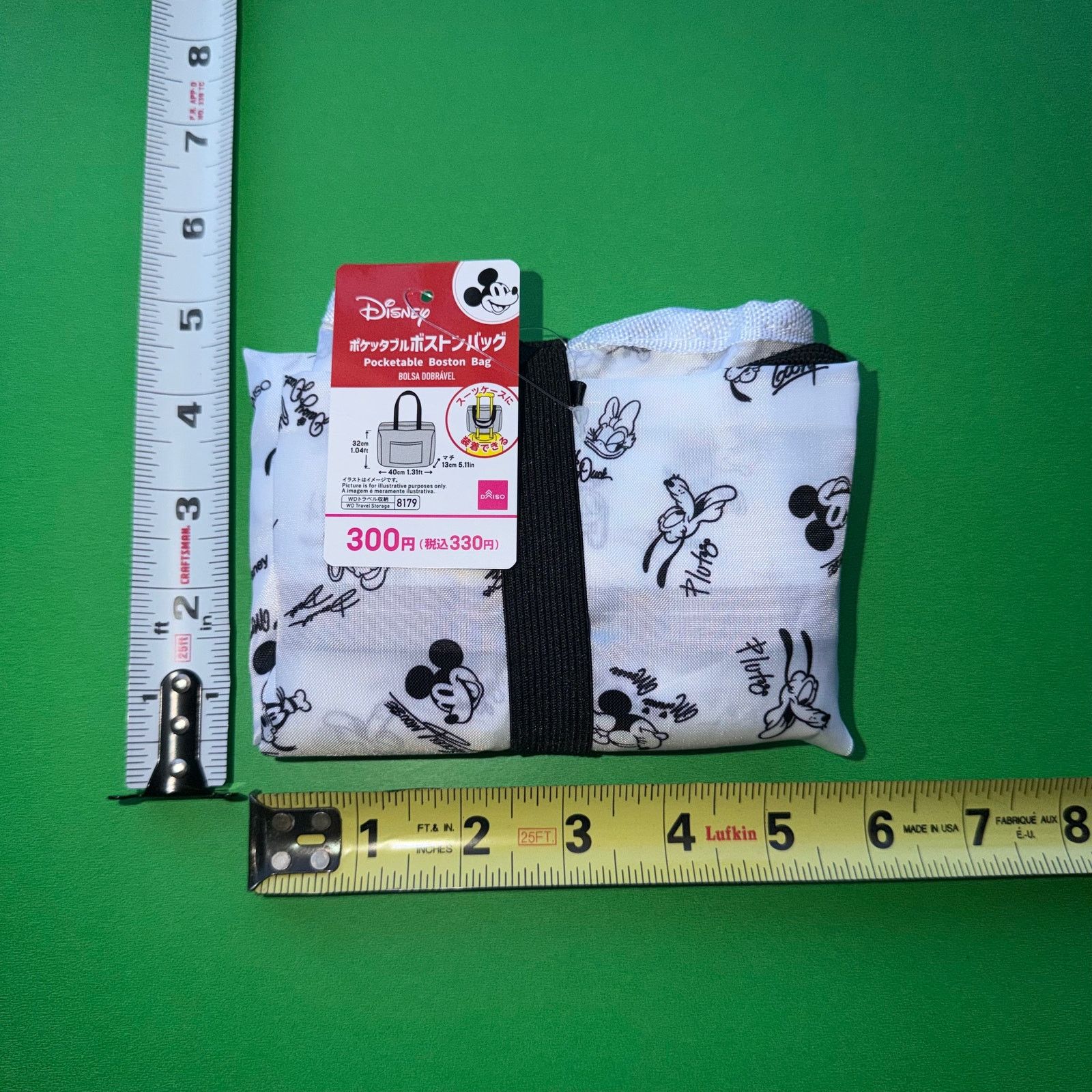 Disney Vintage Disney Mickey Mouse Black White Lunch Tote Set Japan Size ONE SIZE - 5 Thumbnail