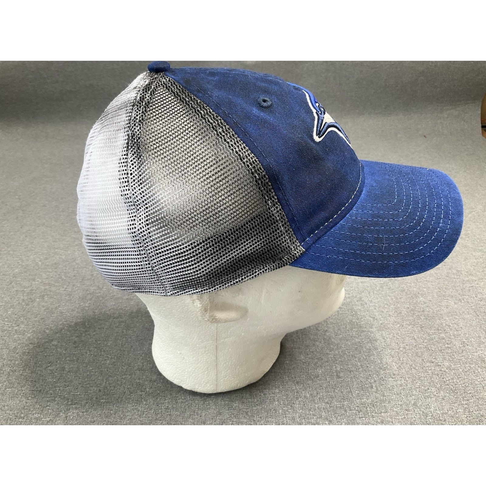 New Era Toronto Blue Jays New Era 39THIRTY Cap Blue Adjustable MLB Size ONE SIZE - 4 Thumbnail