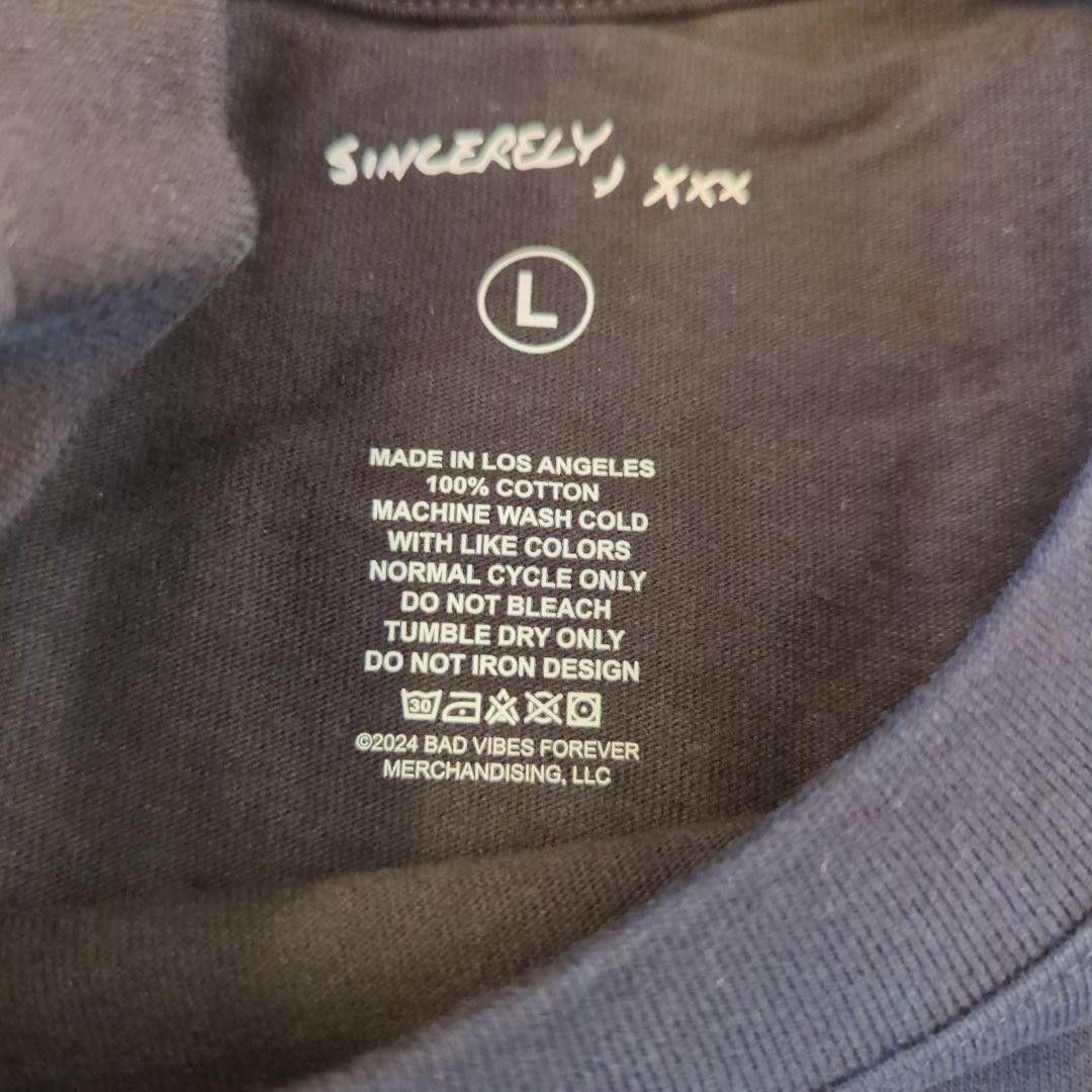 Rap Tees XXXTENTACION “NUMB” Guitar Graphic Tee / Rare Official / L Size US L / EU 52-54 / 3 - 5 Thumbnail