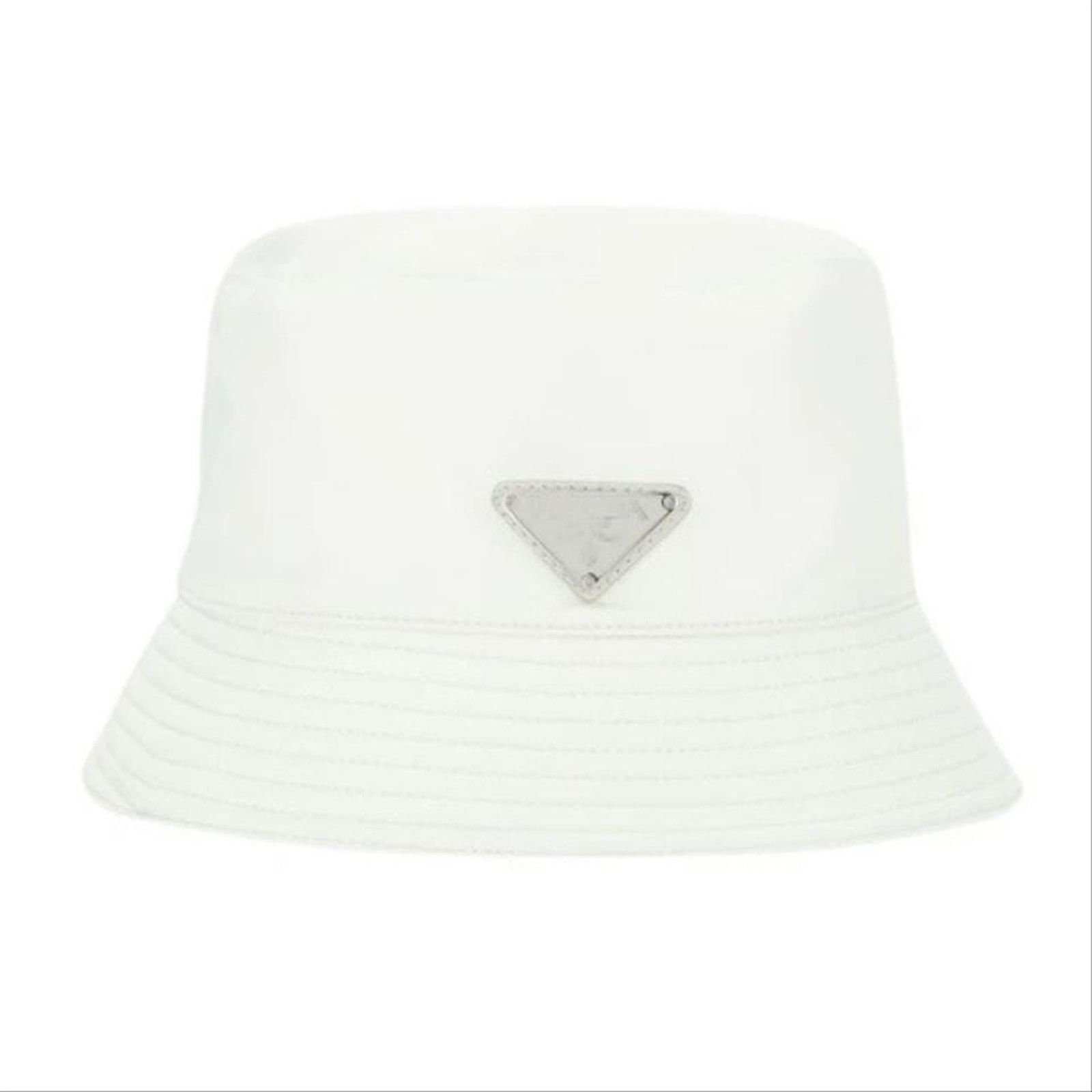 Prada logo appliqued shell nylon bucket hat M Size ONE SIZE - 1 Thumbnail