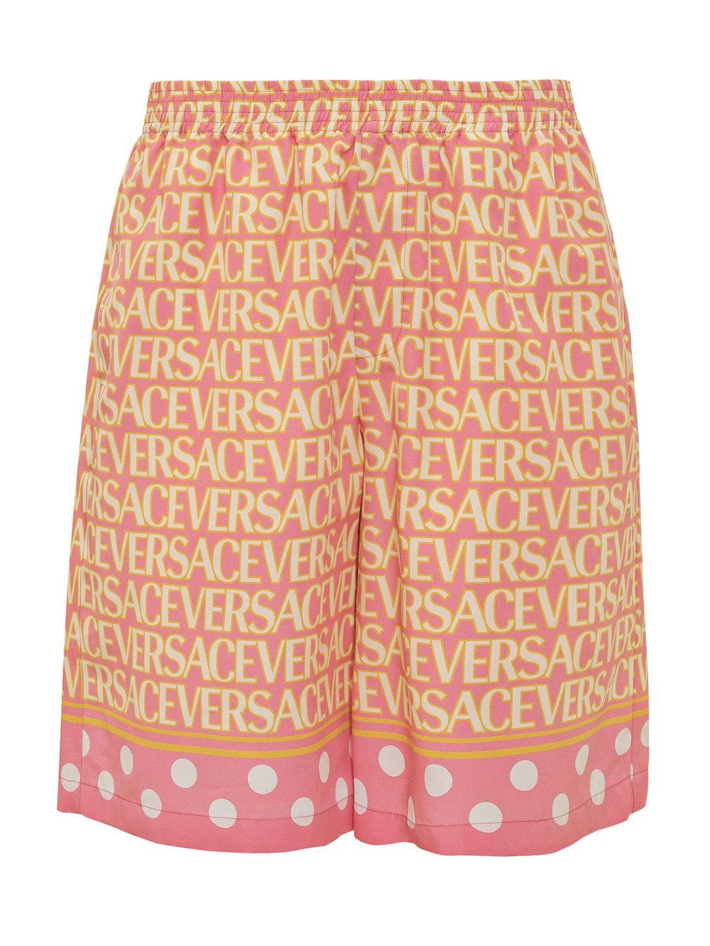 o1y0525 Logo Short in Pink/Yellow
