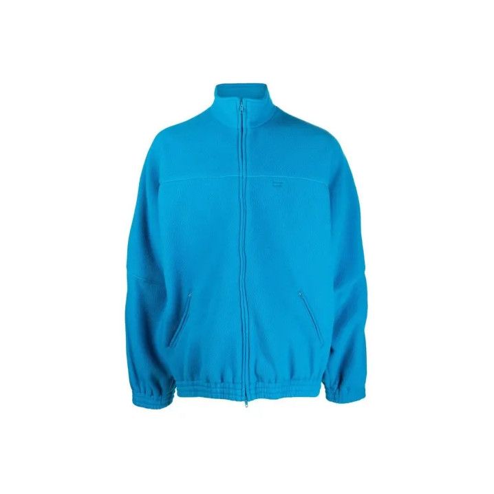 Balenciaga Balenciaga Blue Long Sleeve Zip Jacket Size US L / EU 52-54 / 3 - 1 Thumbnail
