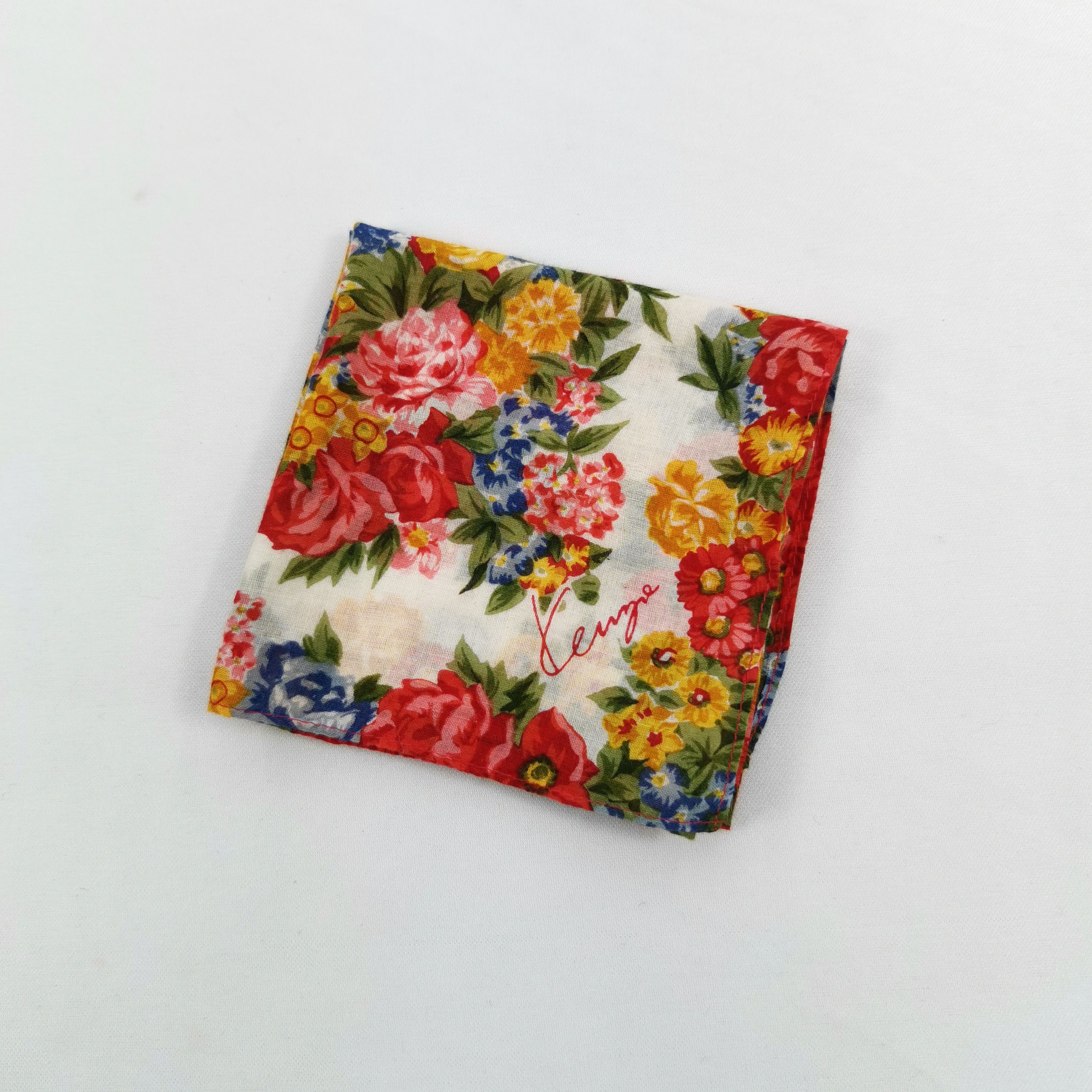 Kenzo Vintage Kenzo Handkerchief Neckerchief Bandana Size ONE SIZE - 4 Thumbnail