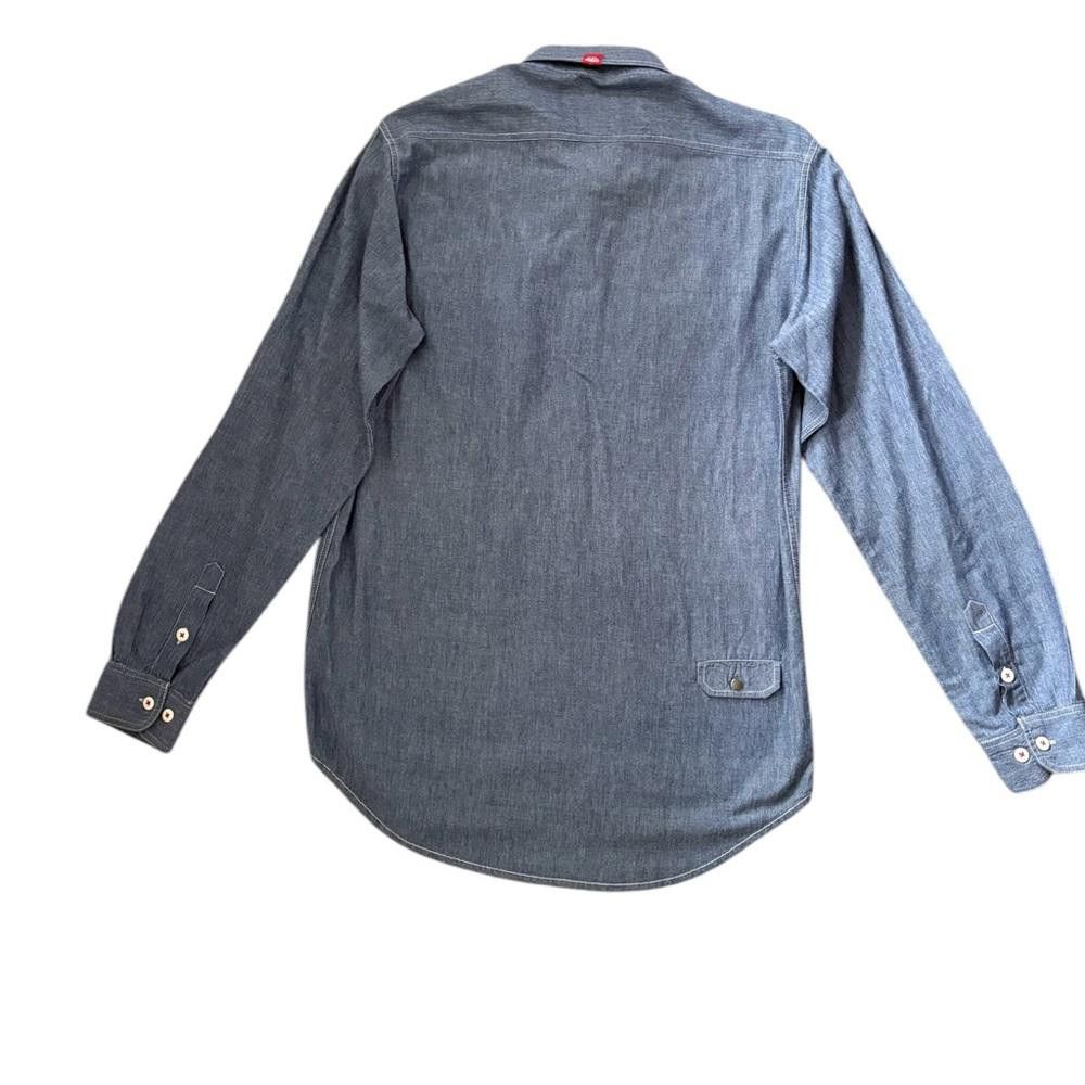 Designer Troy Lee Designs Cotton Button Down Shirt Blue Size Large Size US L / EU 52-54 / 3 - 4 Thumbnail