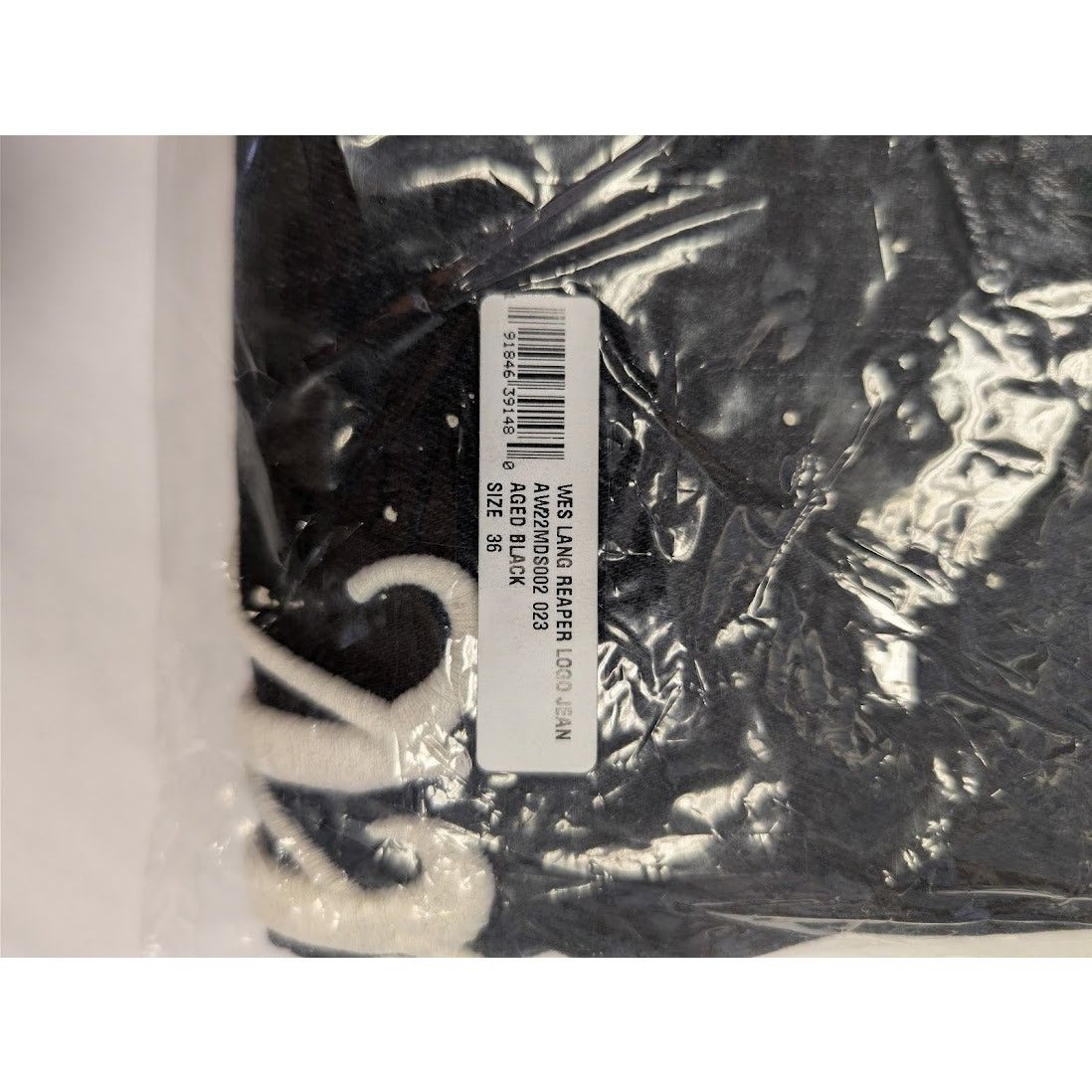 Amiri o1rshd1 Q:2 / Wes Lang Reaper Logo Jean in Aged Black Size US 36 / EU 52 - 20 Thumbnail