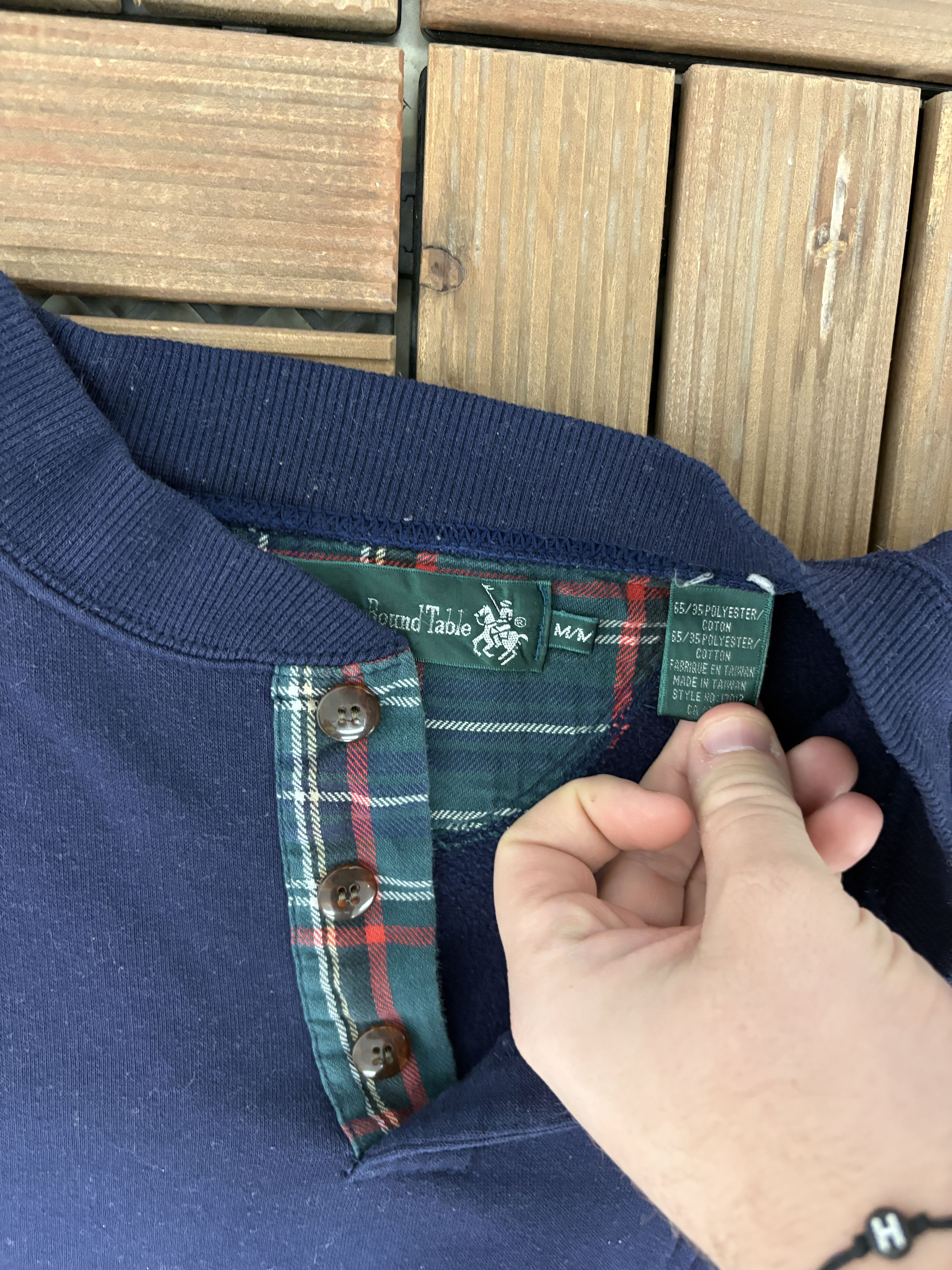Vintage Knights of the Round Table Vintage Blue Sweater Size US M / EU 48-50 / 2 - 6 Thumbnail