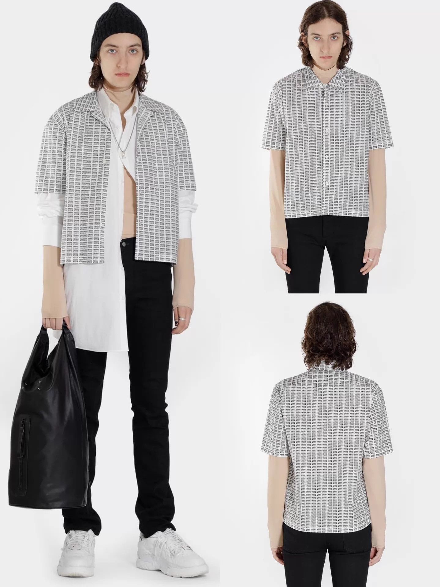 Maison Margiela Maison Margiela F/W19 All Over Print Shirt Tee Size US M / EU 48-50 / 2 - 7 Thumbnail