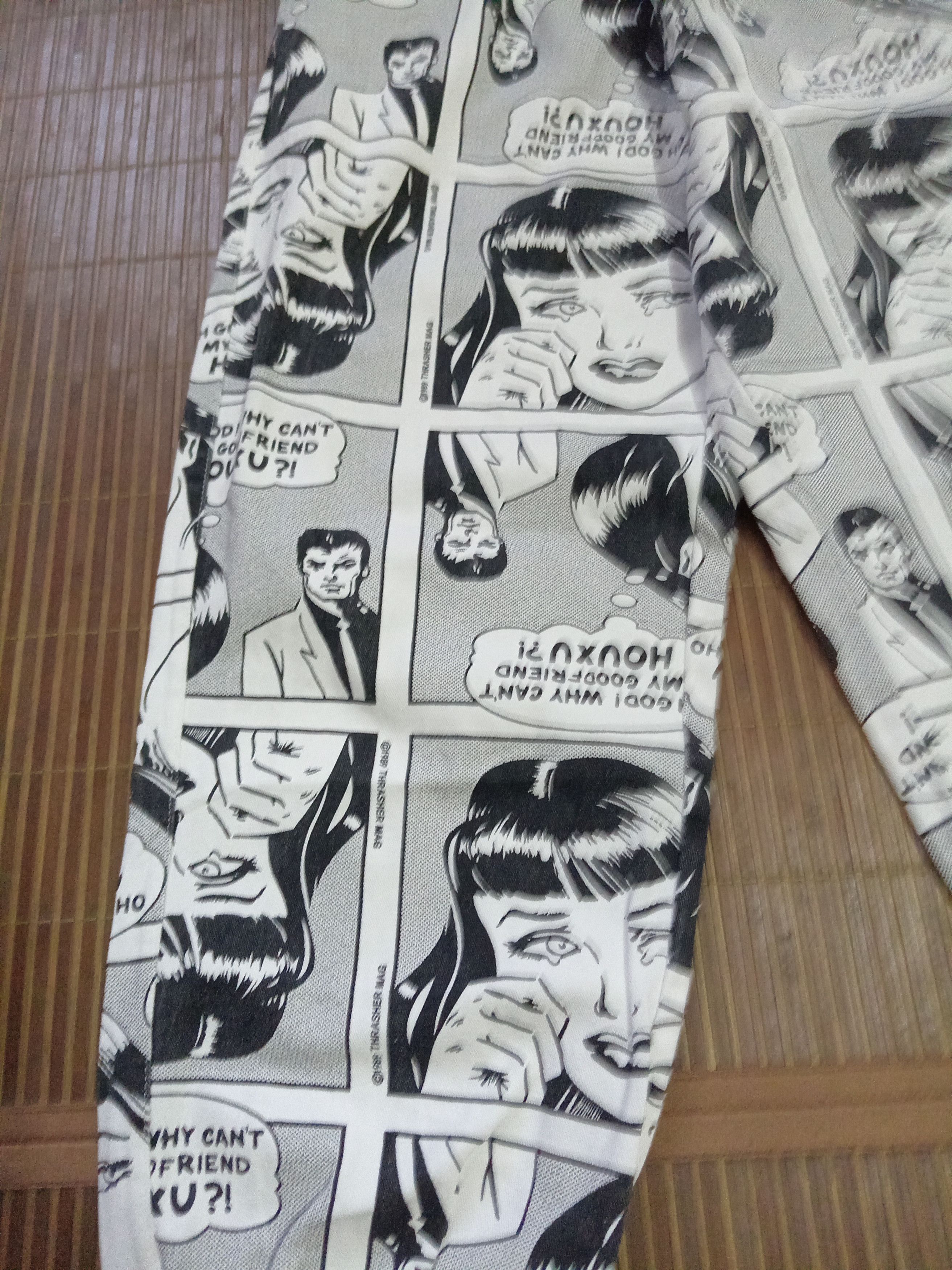 Thrasher Vintage 1989 Thrasher Magazinr "My Boyfriend" Casual Pants Size US 28 / EU 44 - 3 Thumbnail