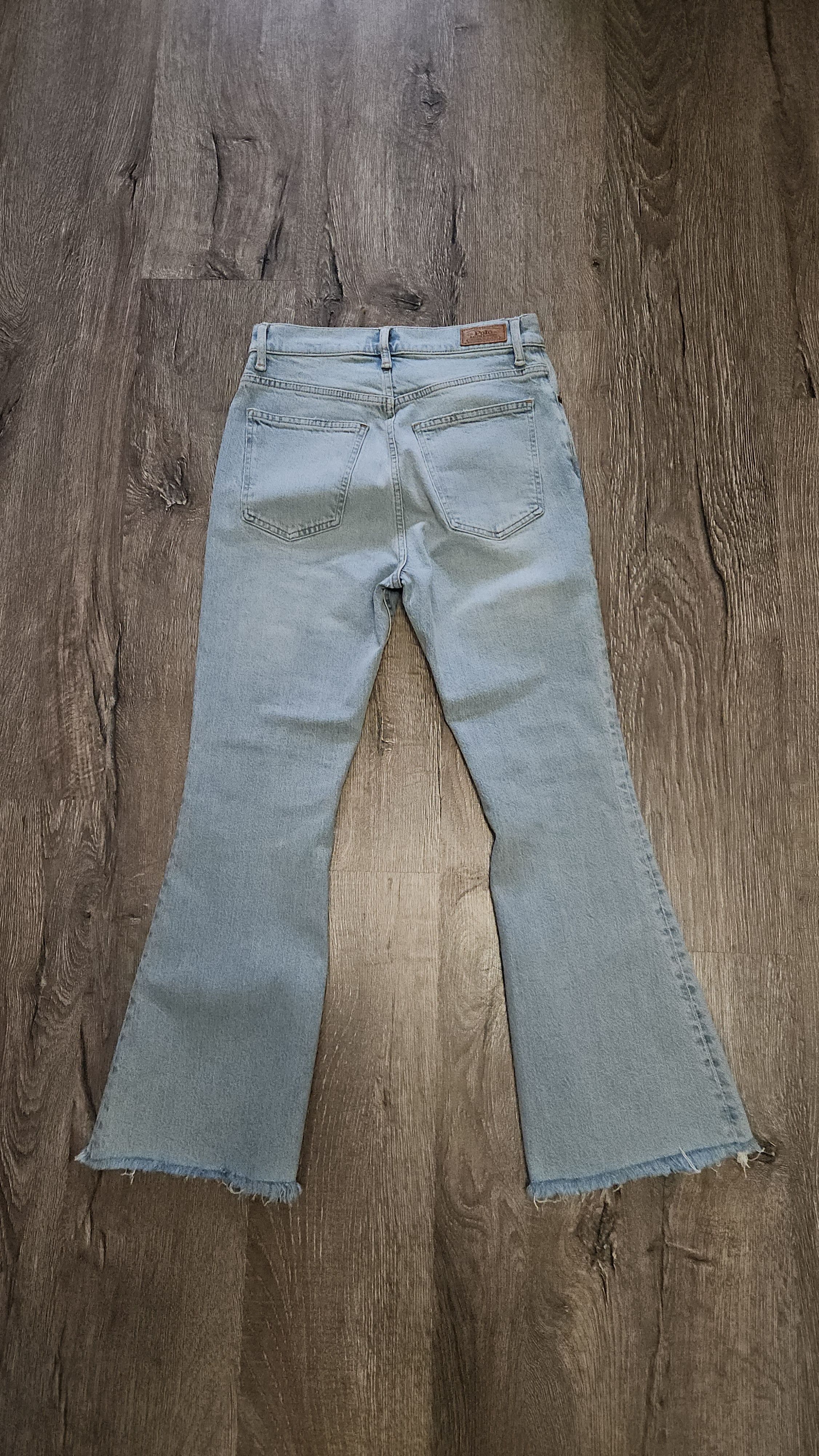 Polo Ralph Lauren POLO RALPH LAUREN SHARONA CROP FLARE JEAN Size 27" / US 4 / IT 40 - 2 Thumbnail