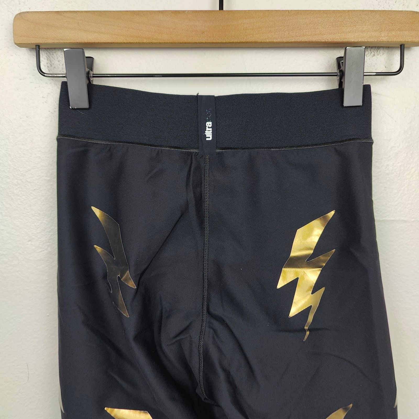 Other Ultracor Ultra Silk Bolt Legging XS Nero Gold Lightning Size 26" / US 2 / IT 38 - 4 Thumbnail