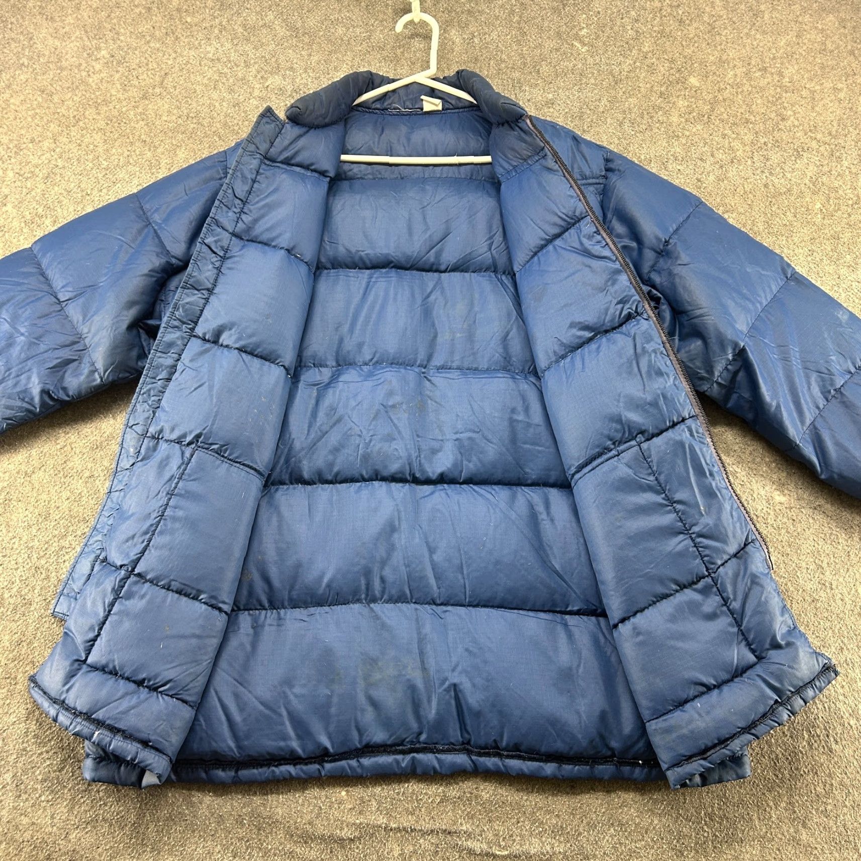 Vintage VINTAGE Jacket Men 2XL Blue Navy Puffer Quilted Parka Expedition Ripstop Nylon Softshell Full Zip Winter Casual Outdoor Size US XXL / EU 58 / 5 - 6 Thumbnail